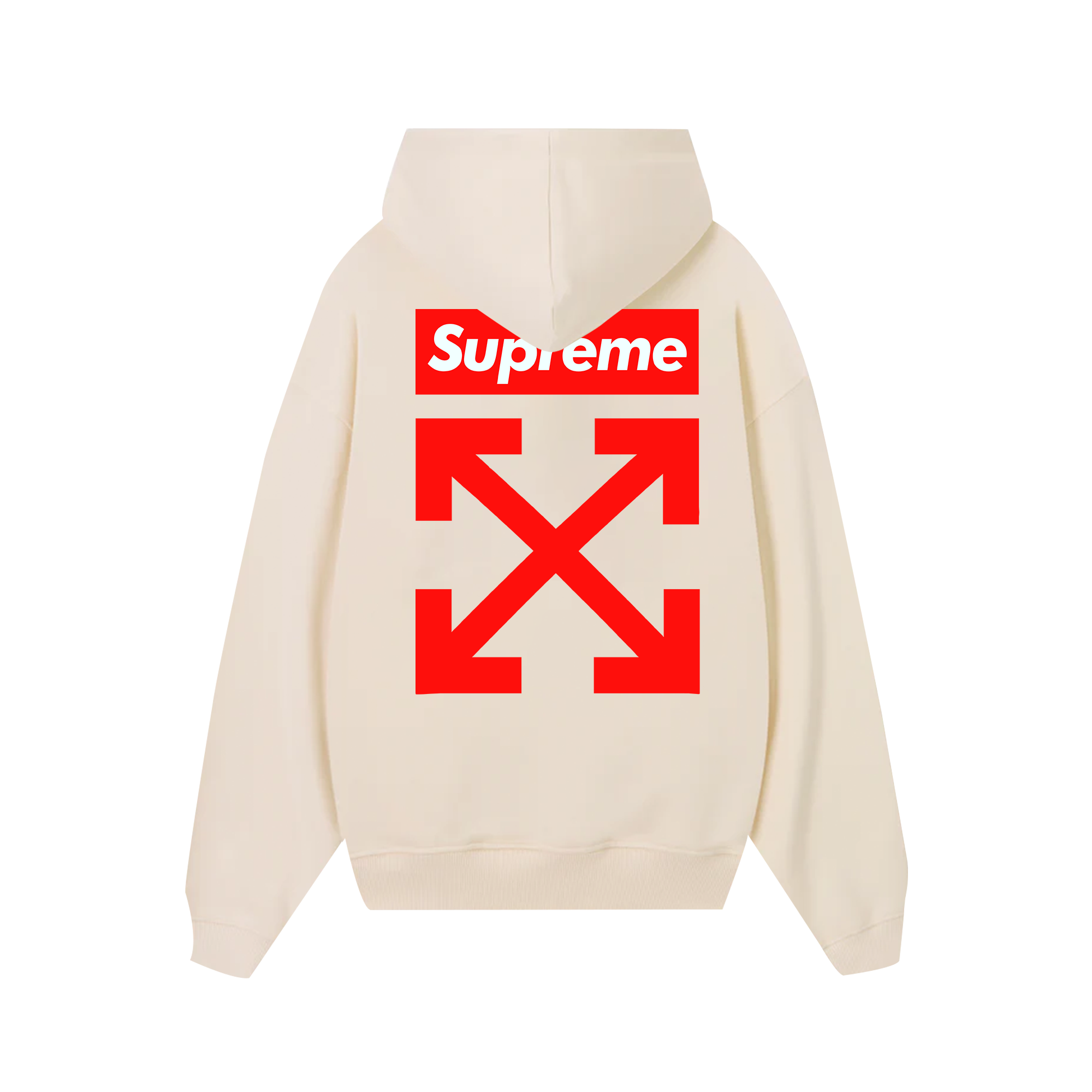 Off White Collab Supreme Hoodie