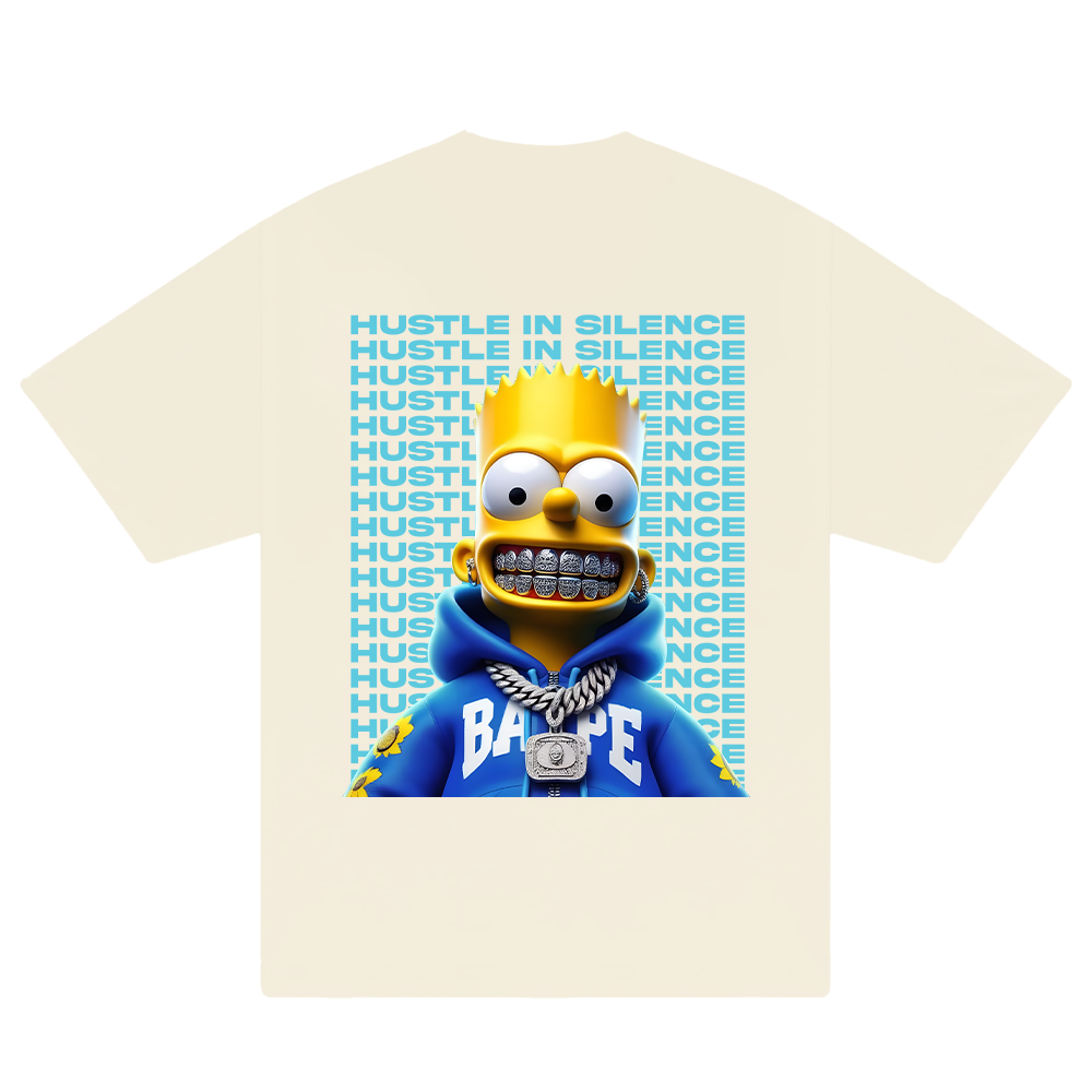 Money Bart Simpson Flexing T-Shirt