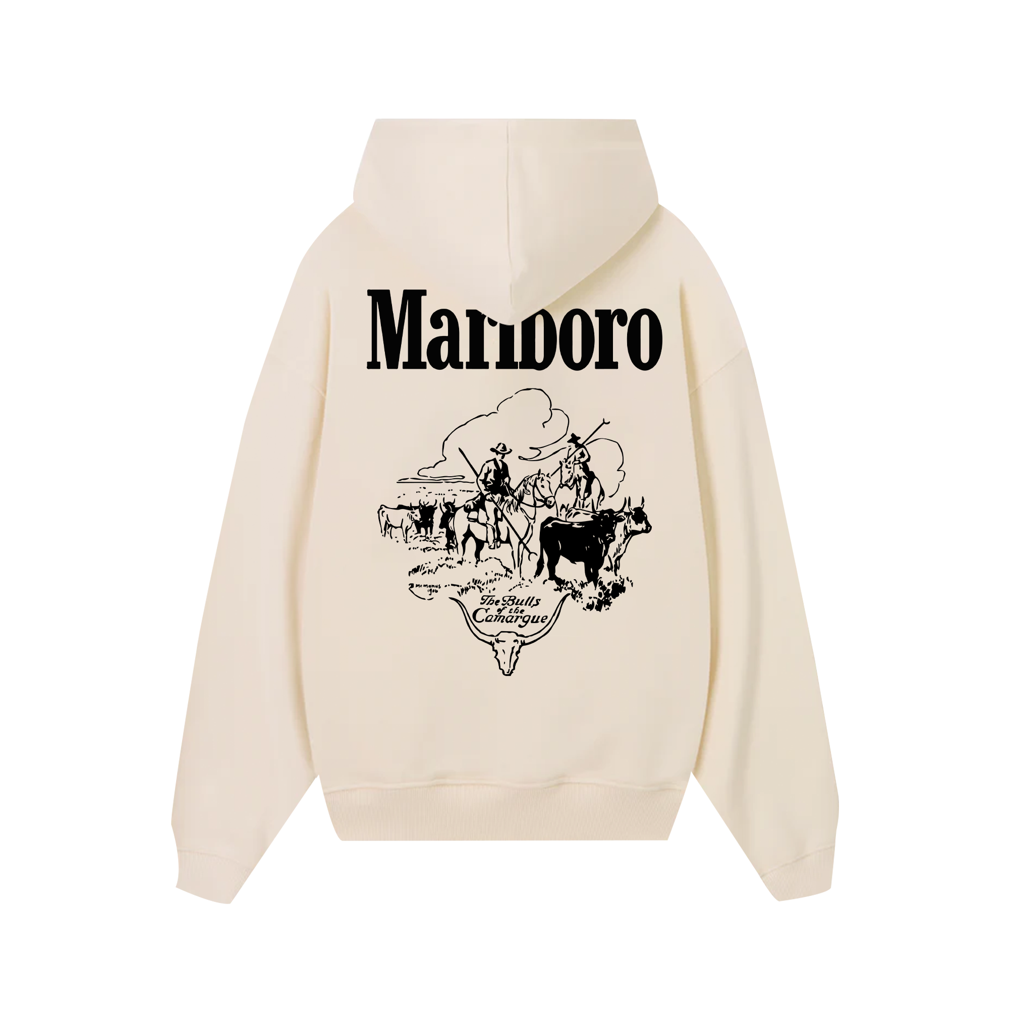 Marlboro The Bulls Of The Camargue Hoodie