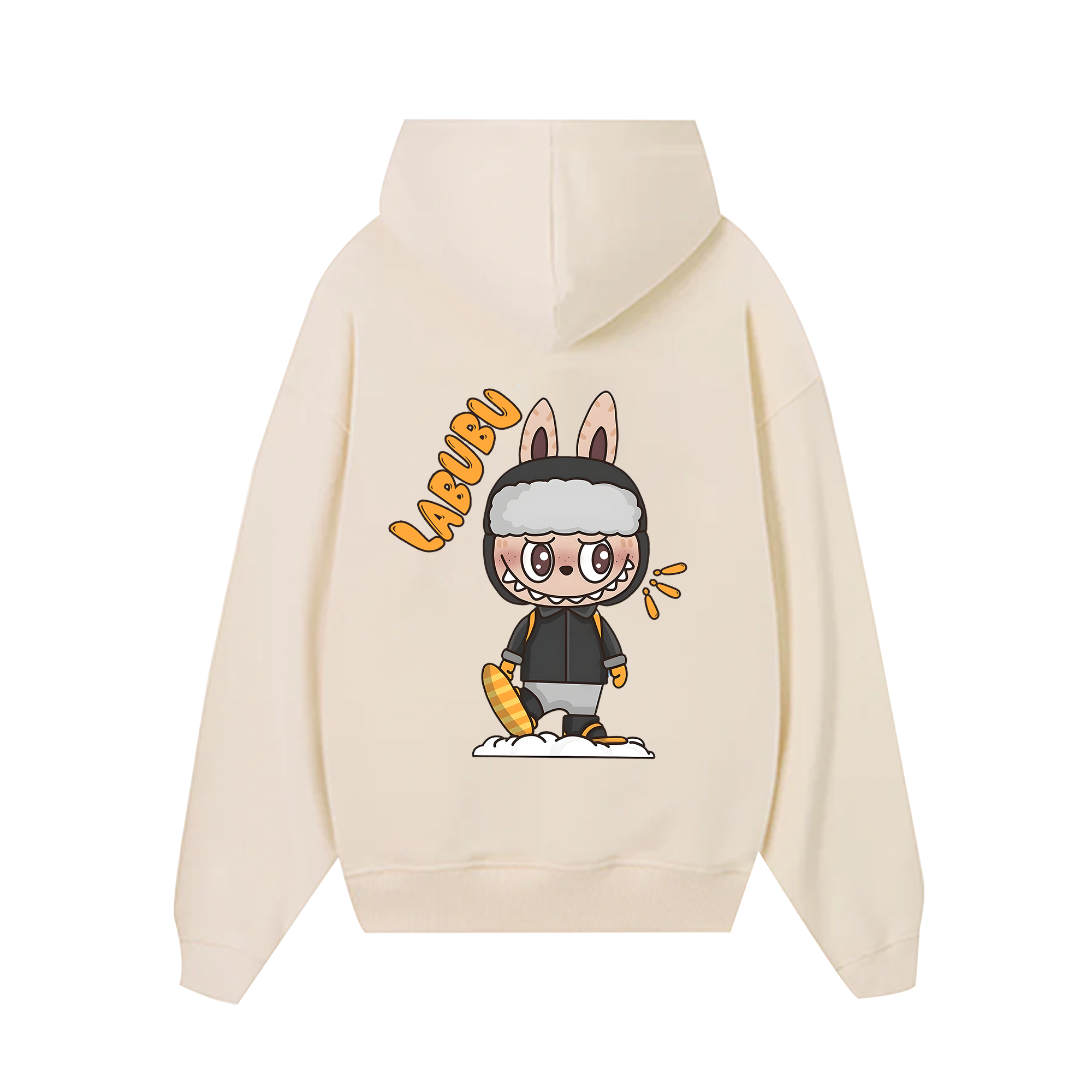 Labubu Cute Shy Hoodie