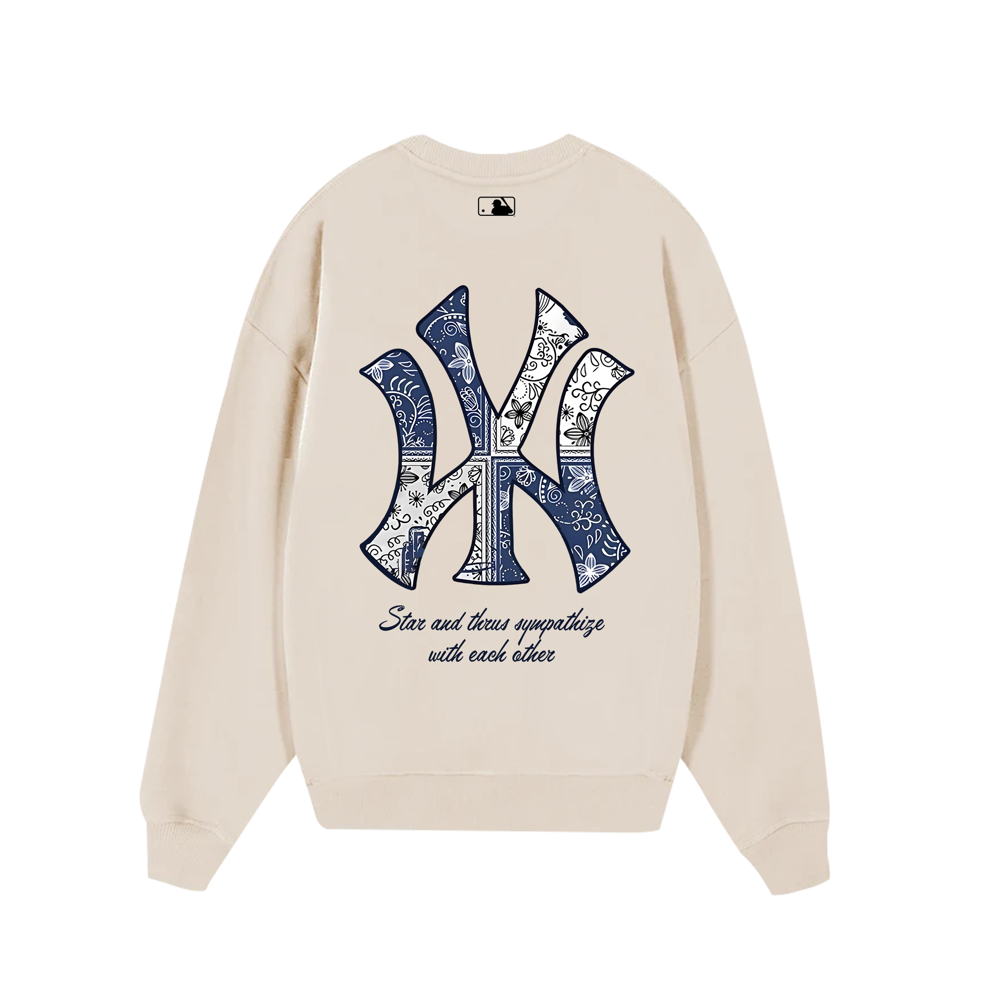 MLB Floral Star Sweater