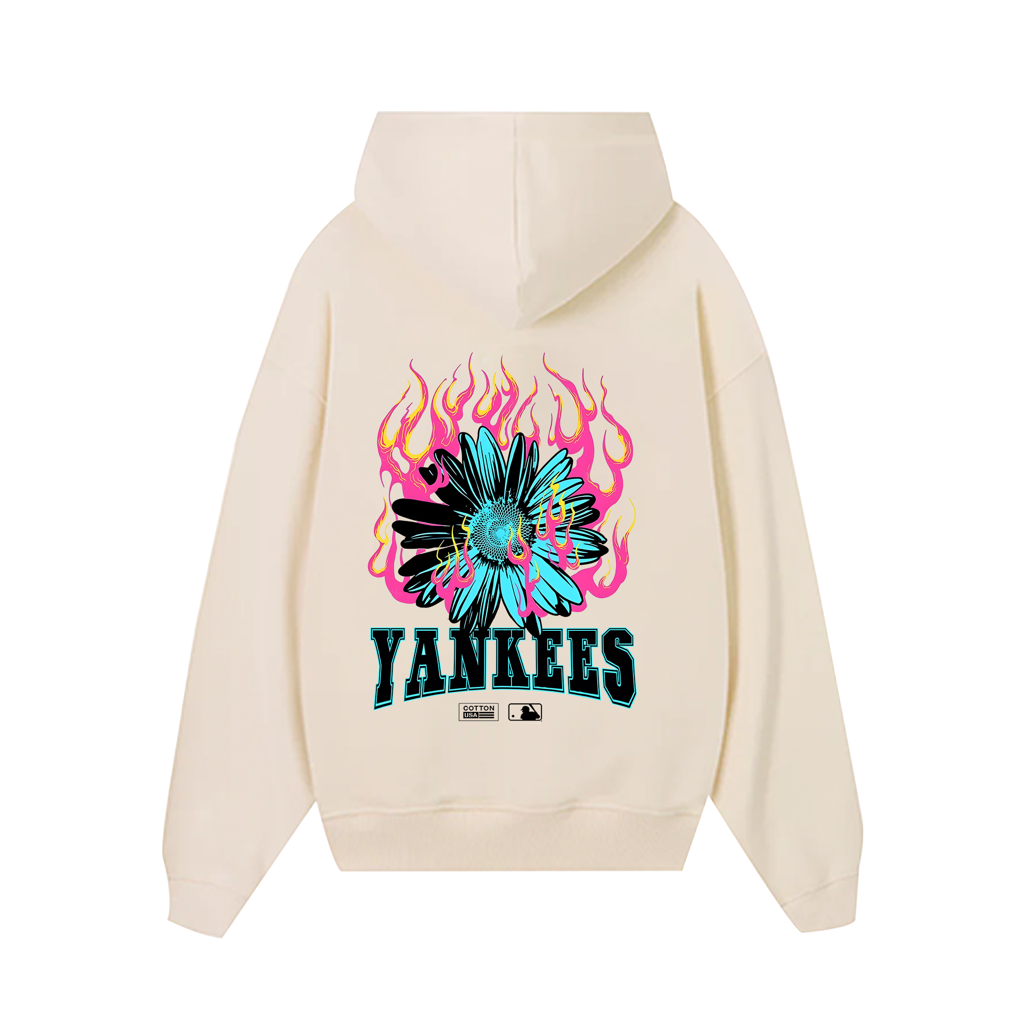 MLB Floral Yankees Cool Style Hoodie