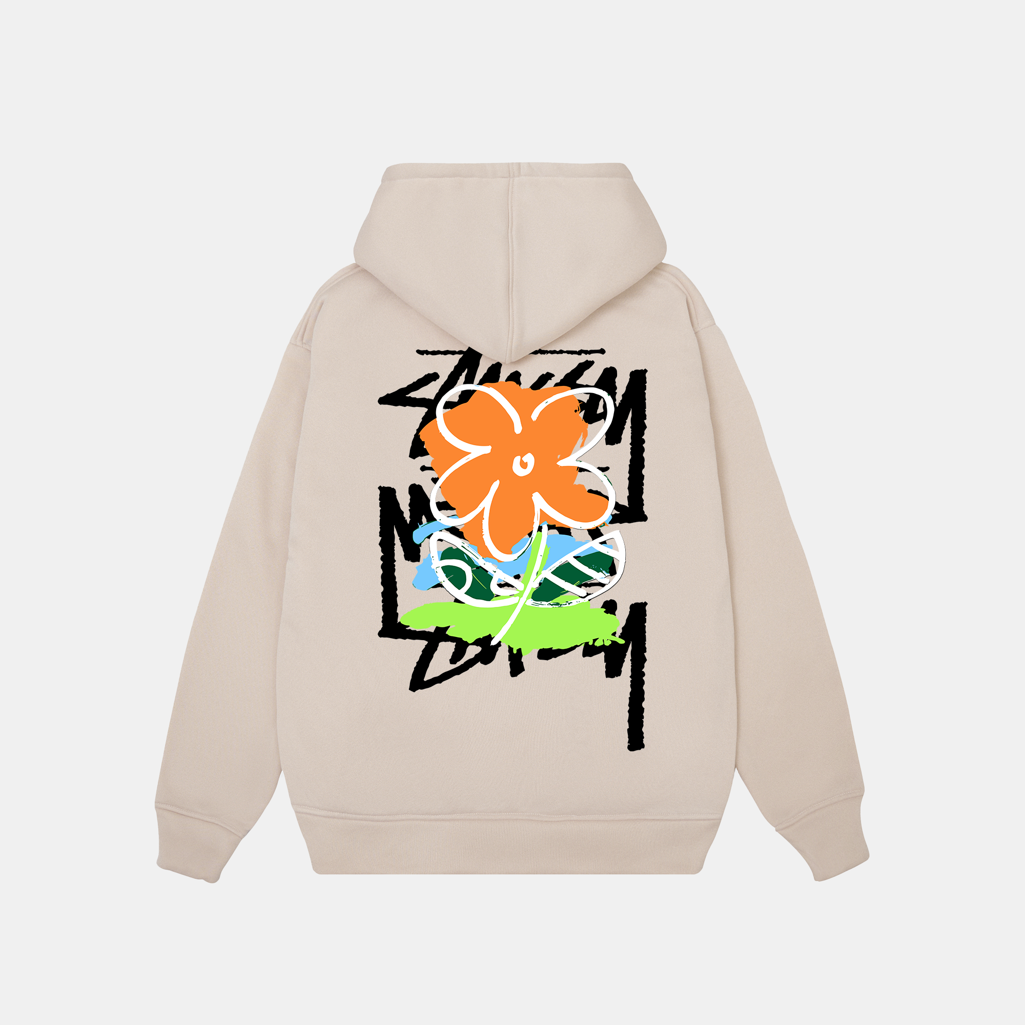 Stussy Floral Painting Hoodie