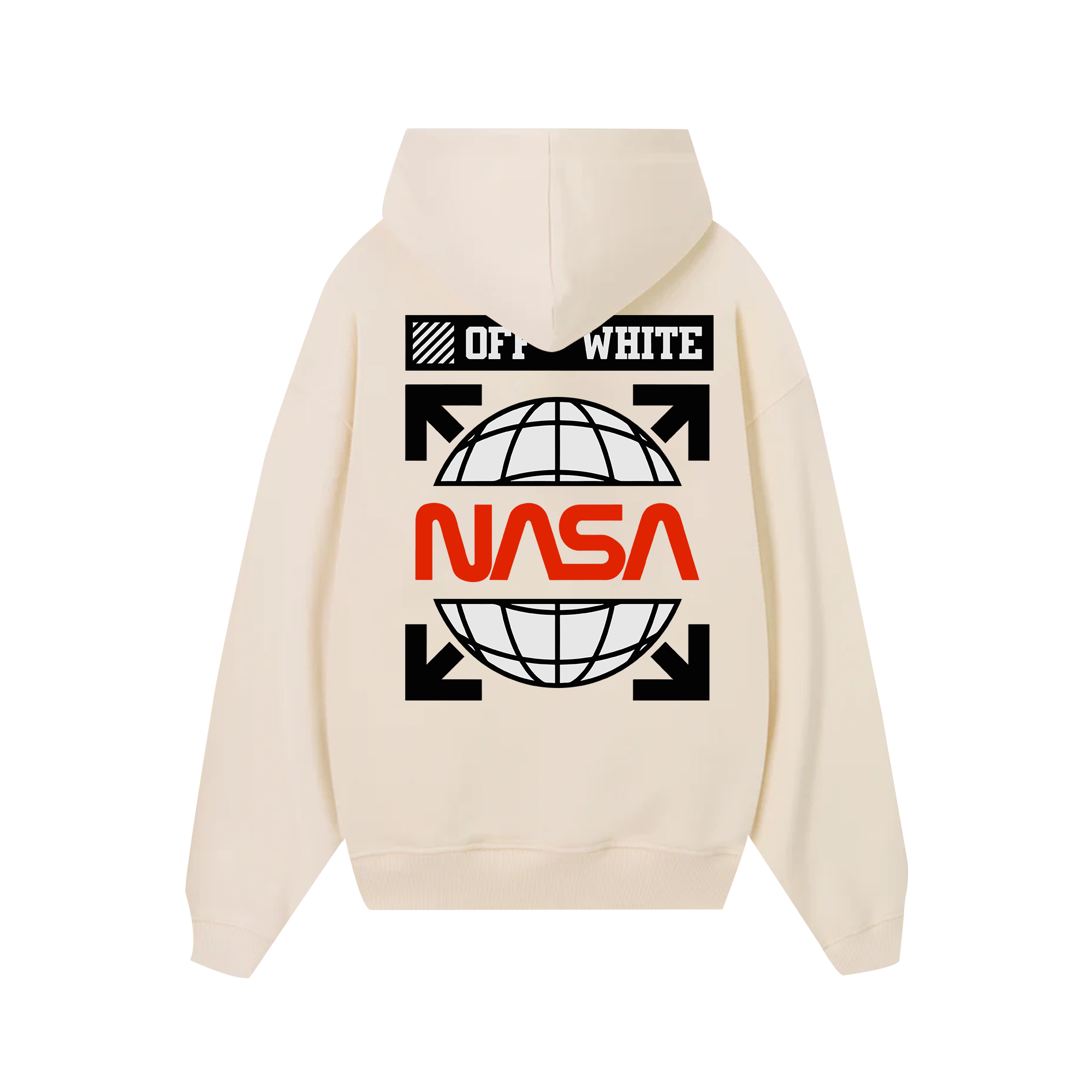 Off White Collab Nasa Hoodie