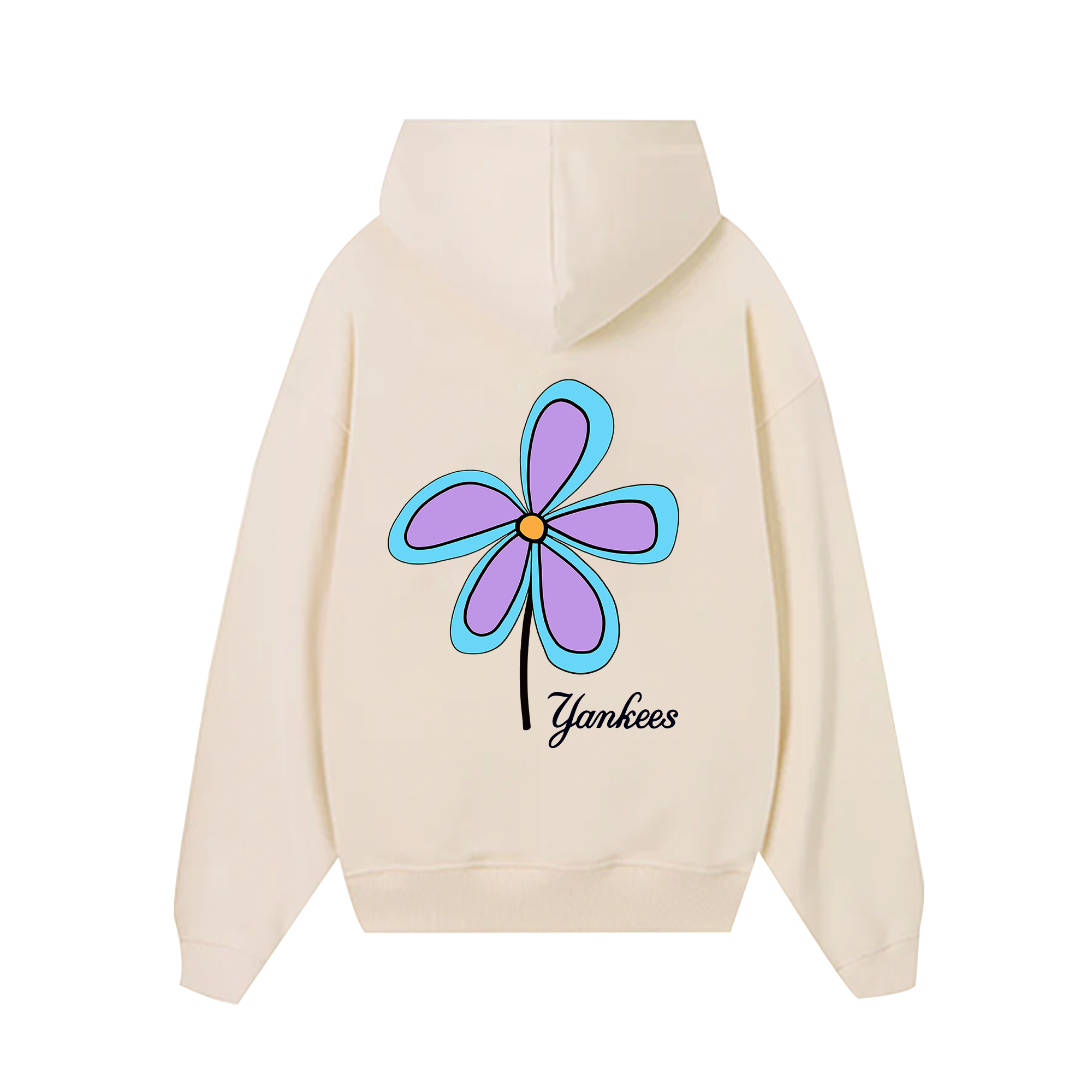 MLB Floral Groovy Cute Hoodie