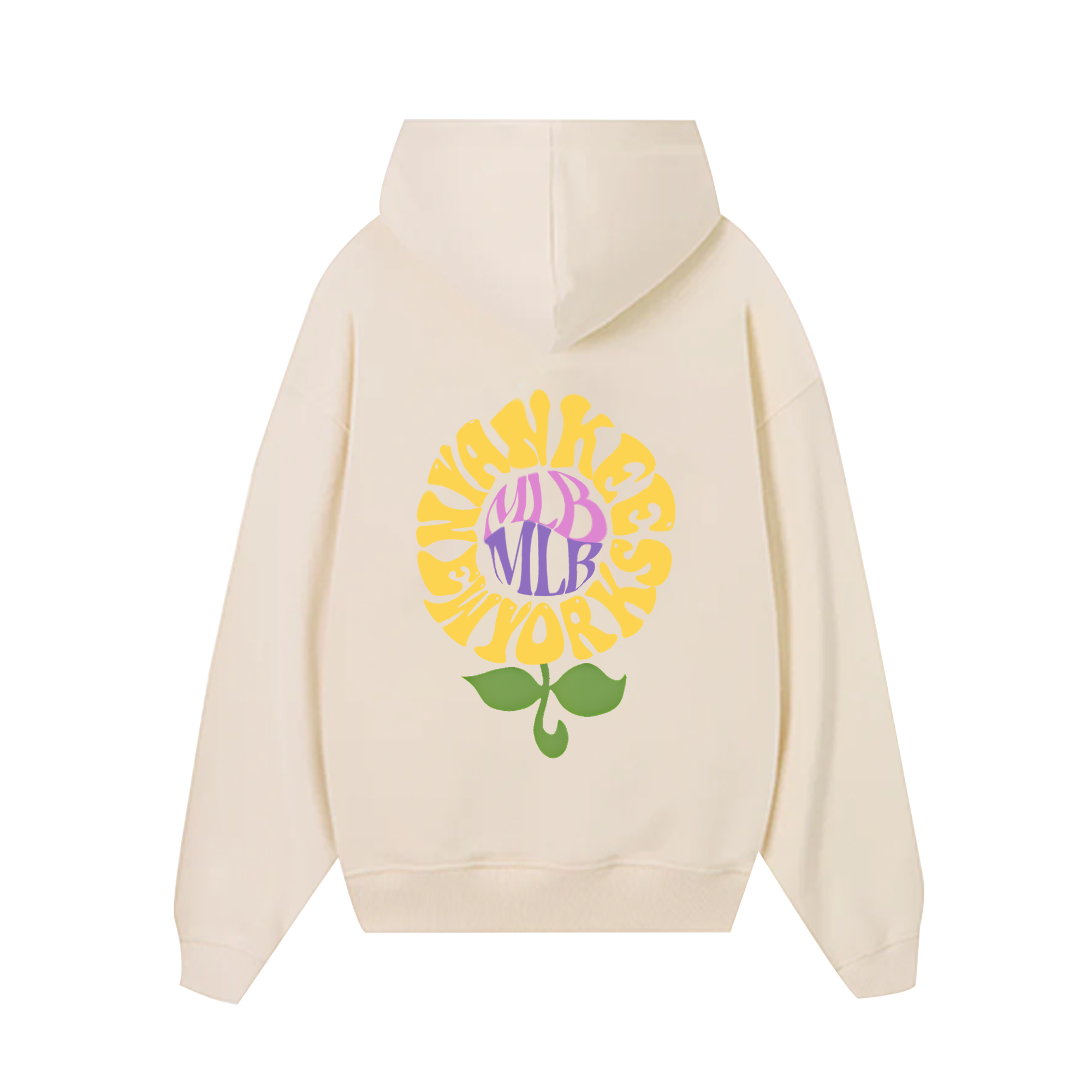 MLB Floral New York Yankees Flower Hoodie