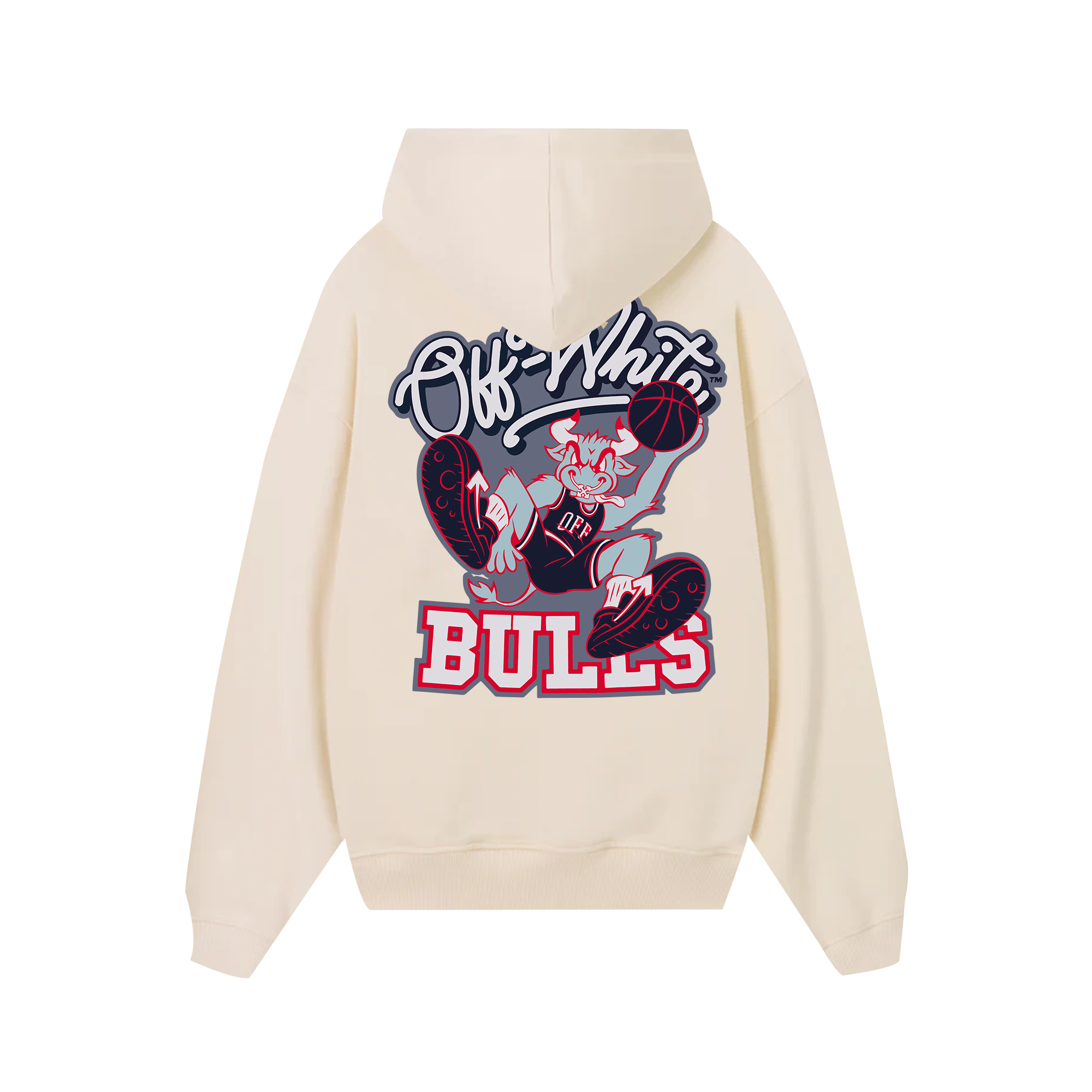 Off White Bulls Team Hoodie