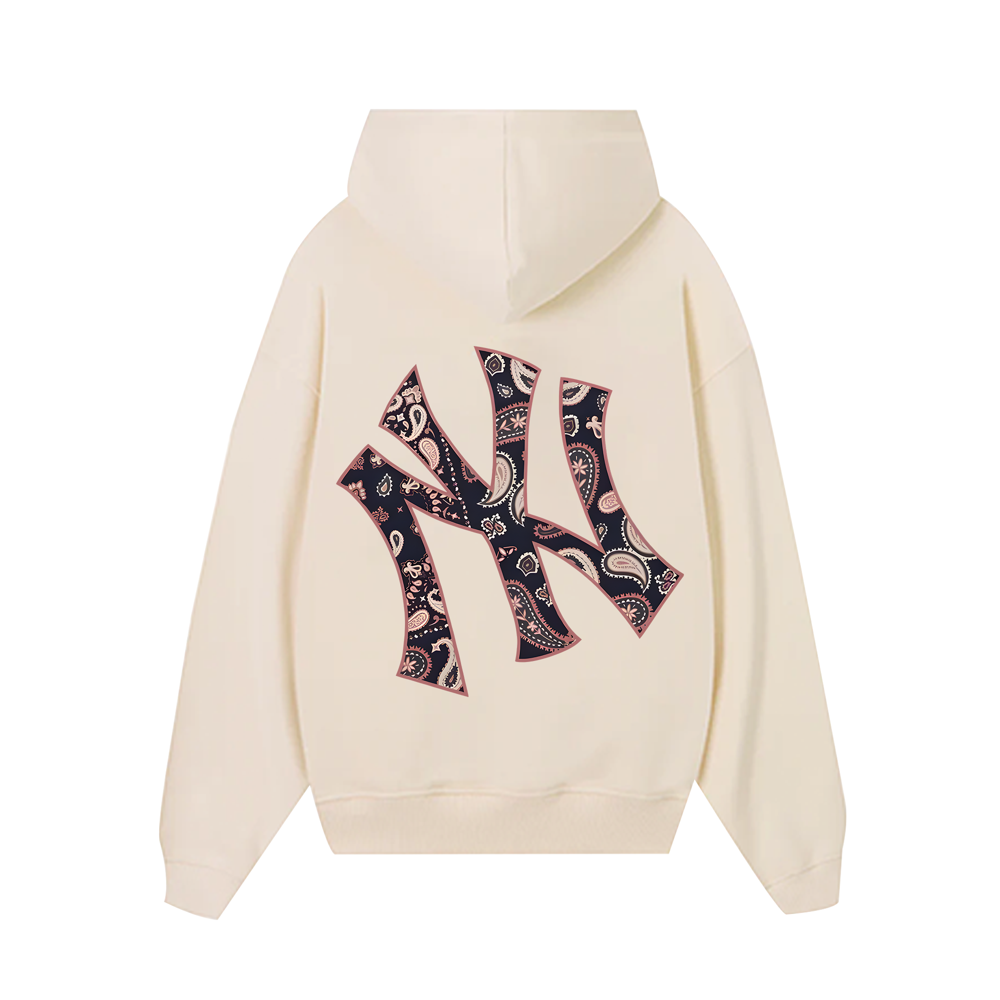 MLB Floral VIntage Bandana Hoodie