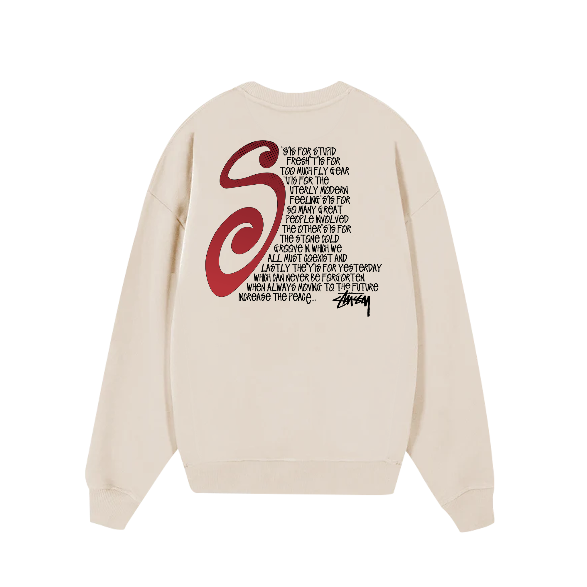 Stussy Meaning Of The Name Sweater