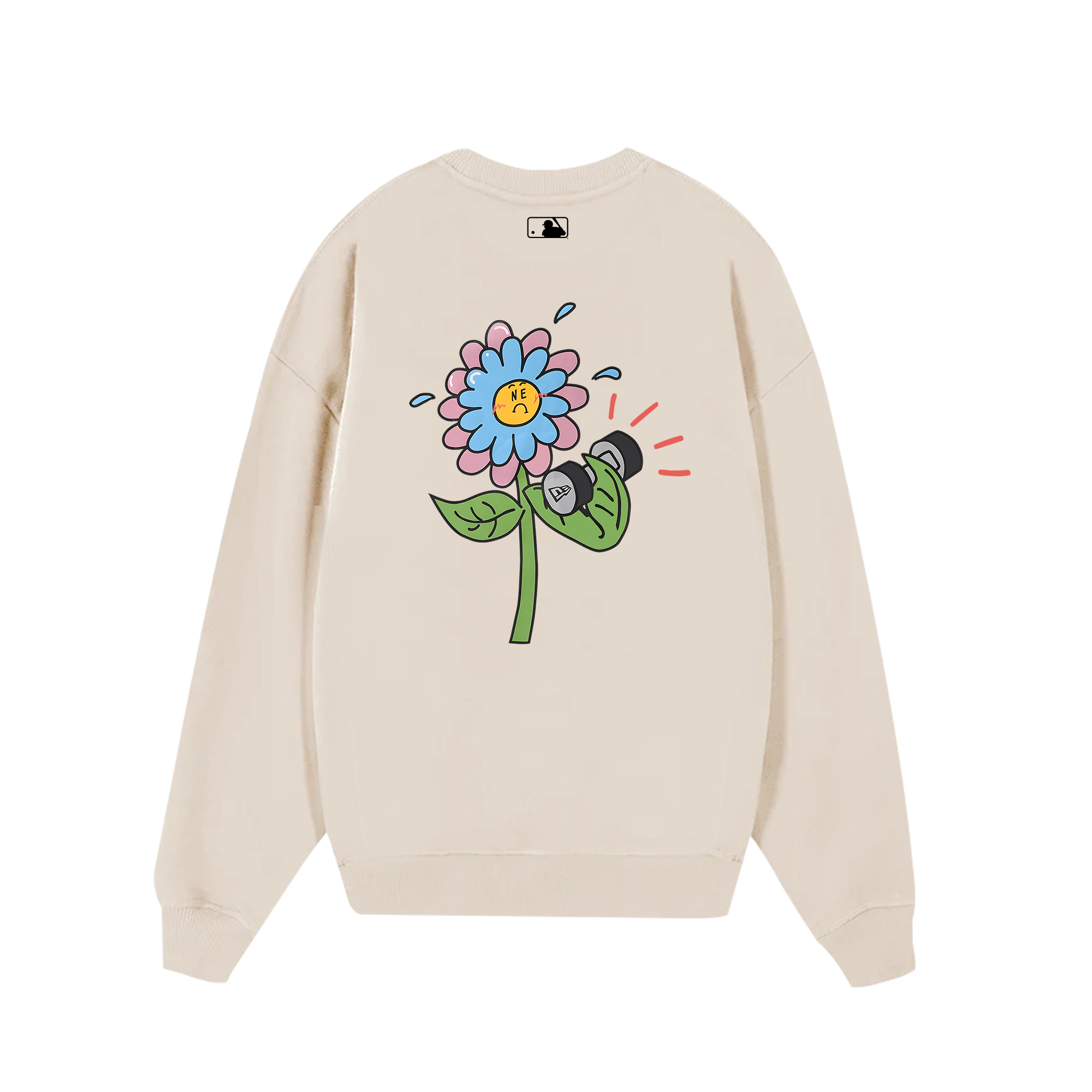 MLB Floral Sunflower Sweater