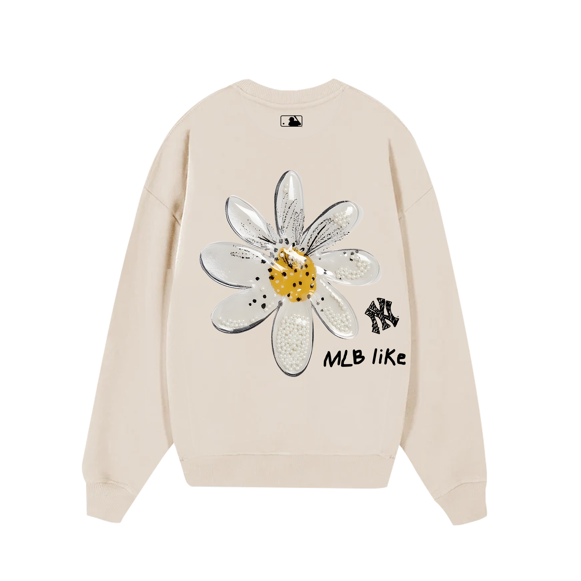 MLB Floral Daisy MLB Like Sweater