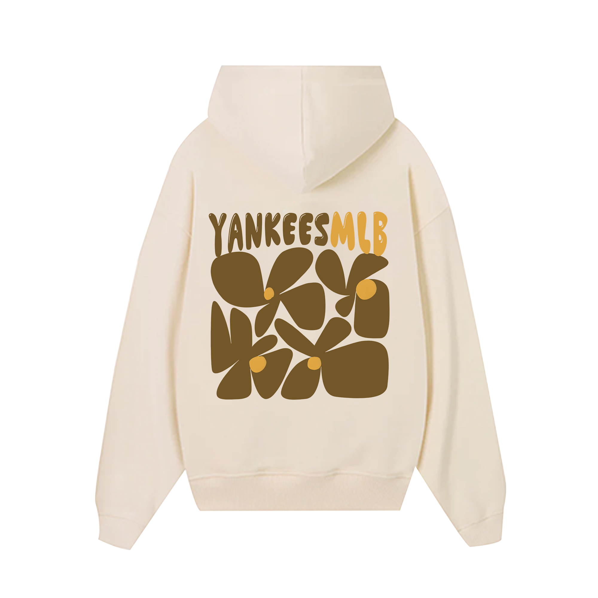 MLB Floral Yellow Flower Hoodie