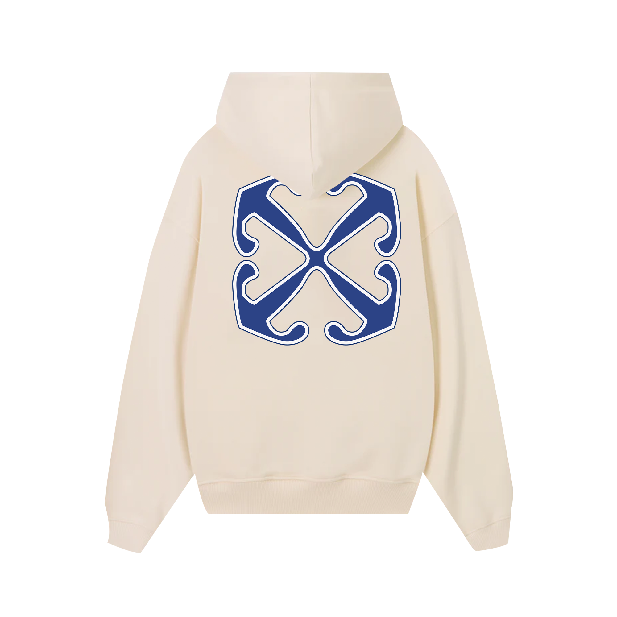 Off White Football Mesh Hoodie