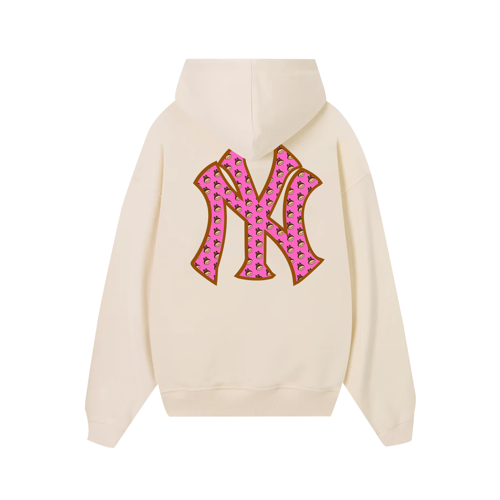 MLB Labubu NY Smile Hoodie