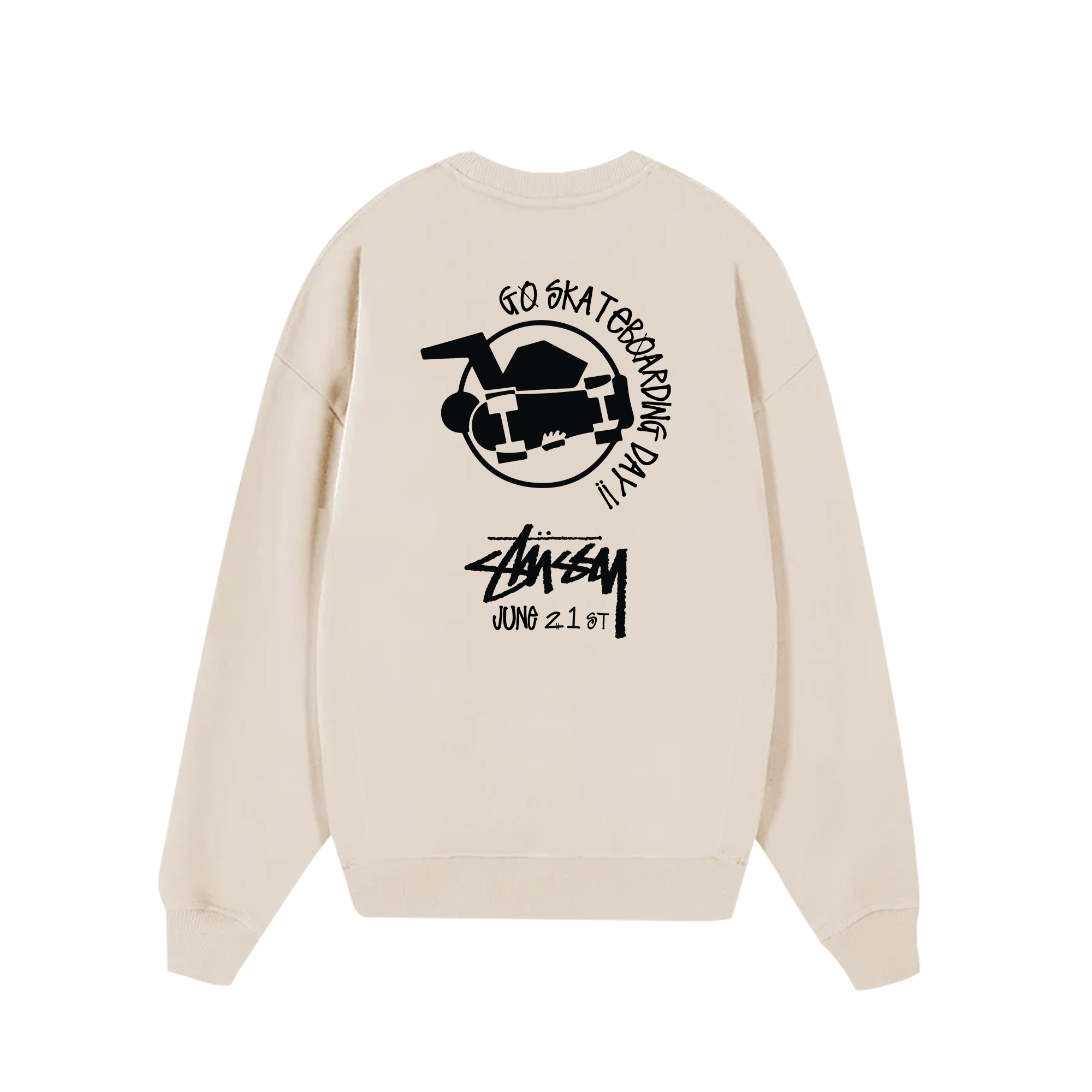 Stussy Go Skateboarding Sweater