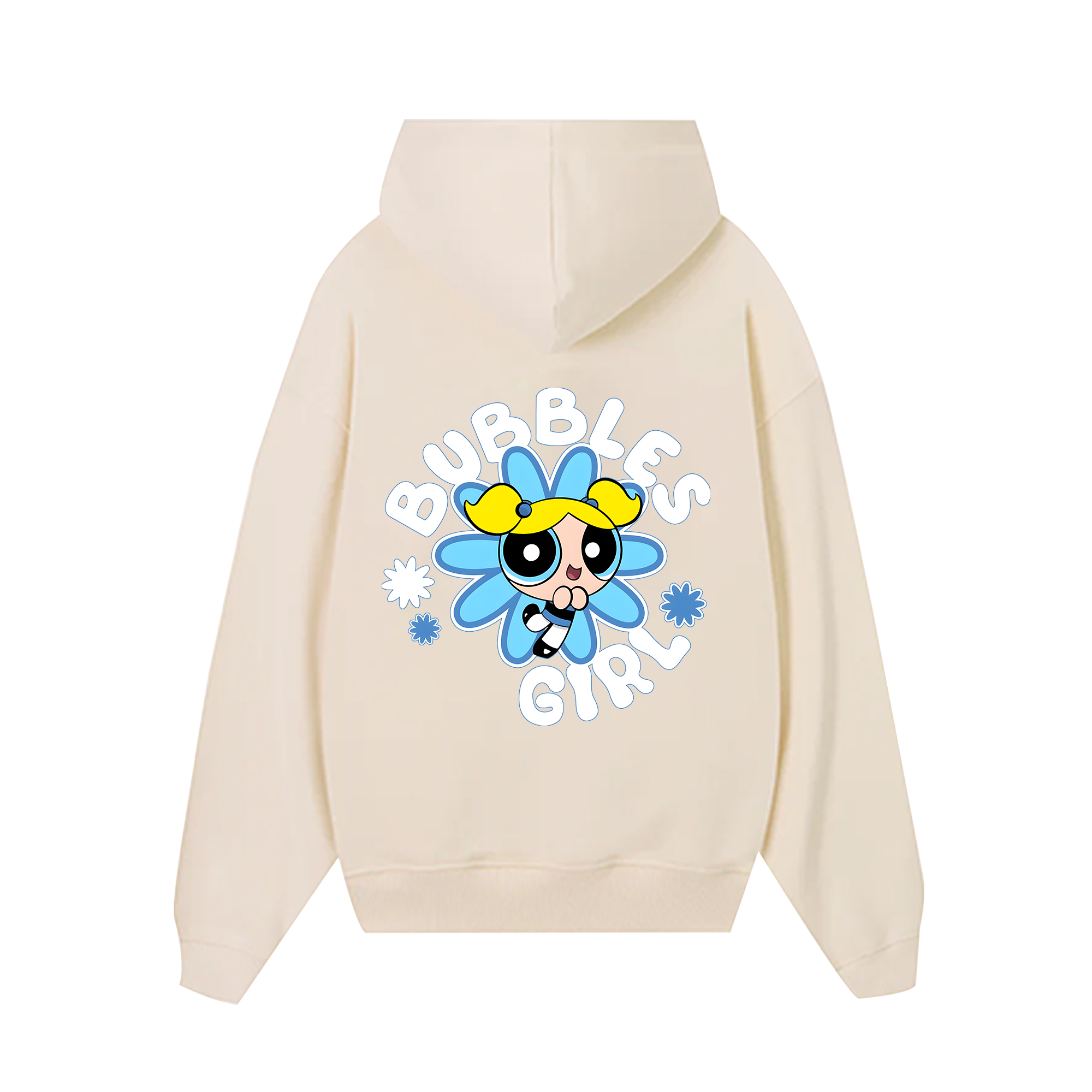 MLB Floral Blue Bubble Girl Hoodie