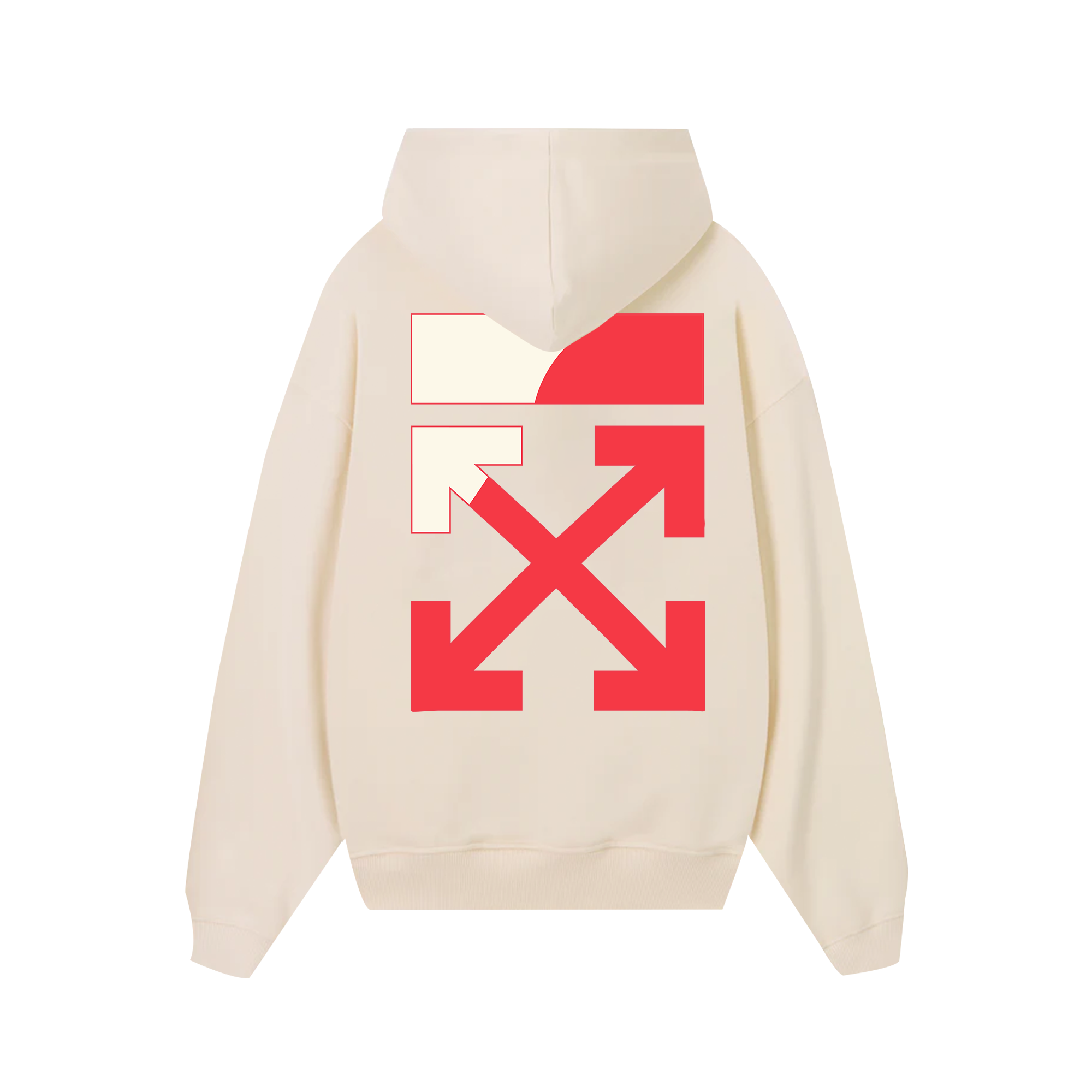 Off White Retro Logo Hoodie