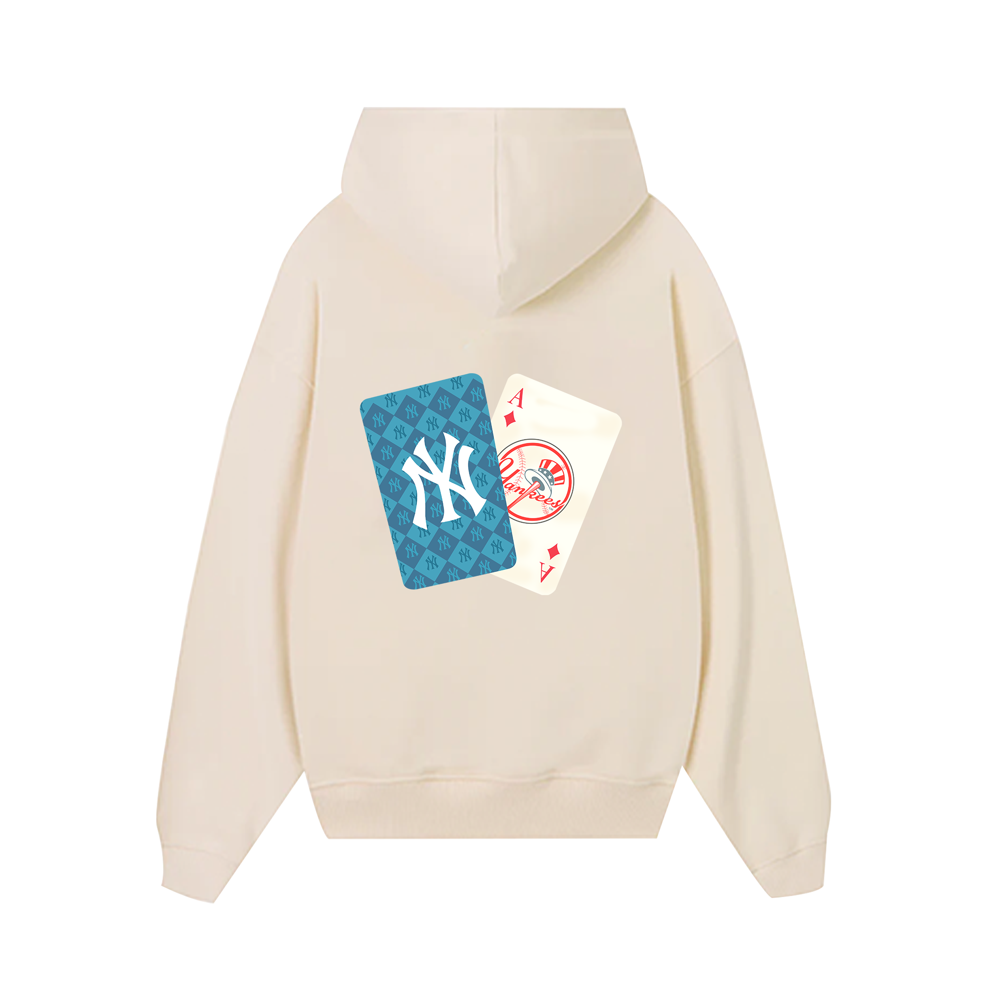 MLB New York Yankees Card Hoodie