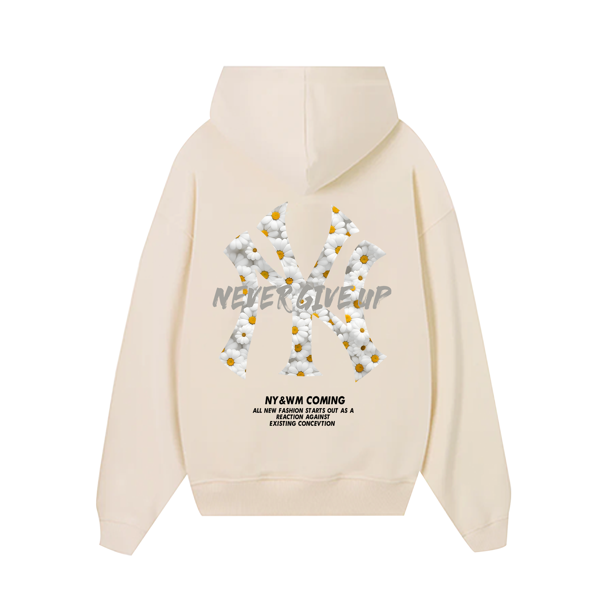 MLB Floral Never Give Up Daisy Hoodie