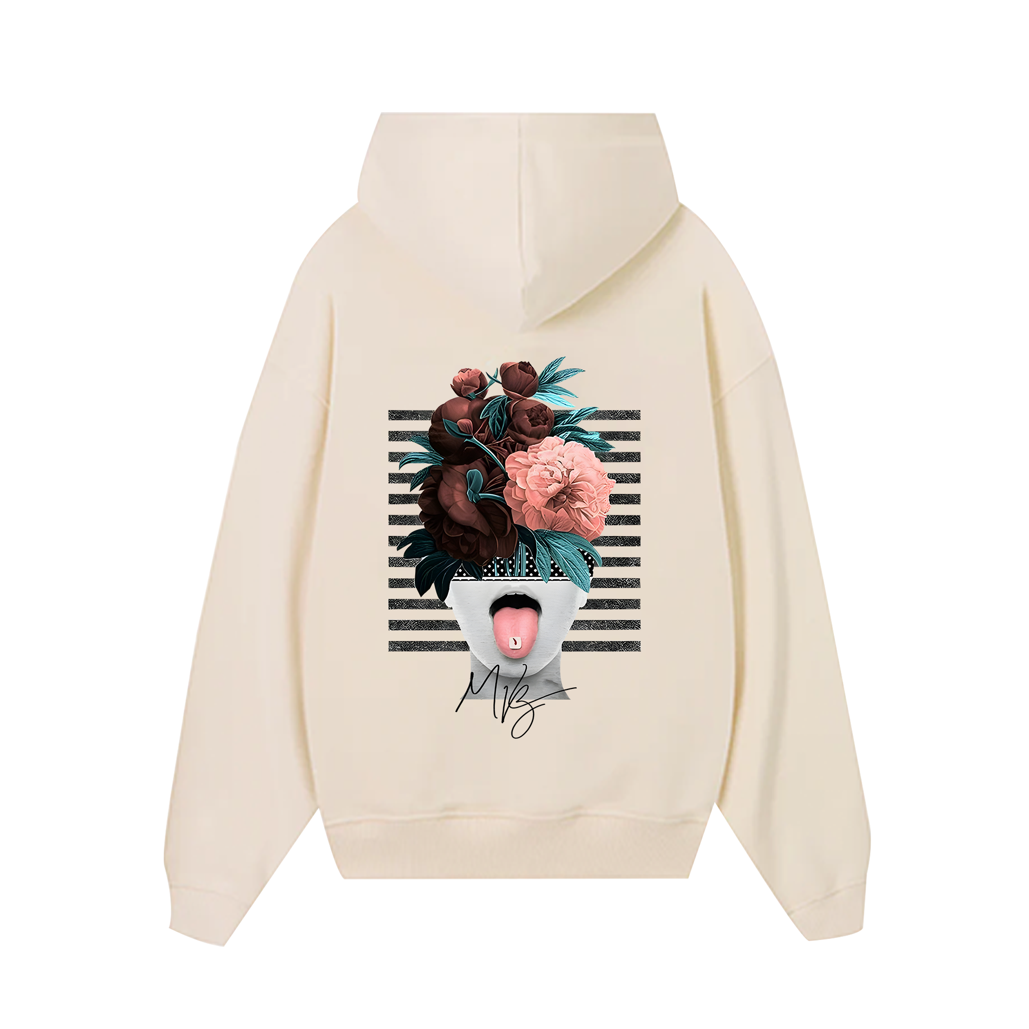 MLB Floral Bloom Girl Retro Hoodie