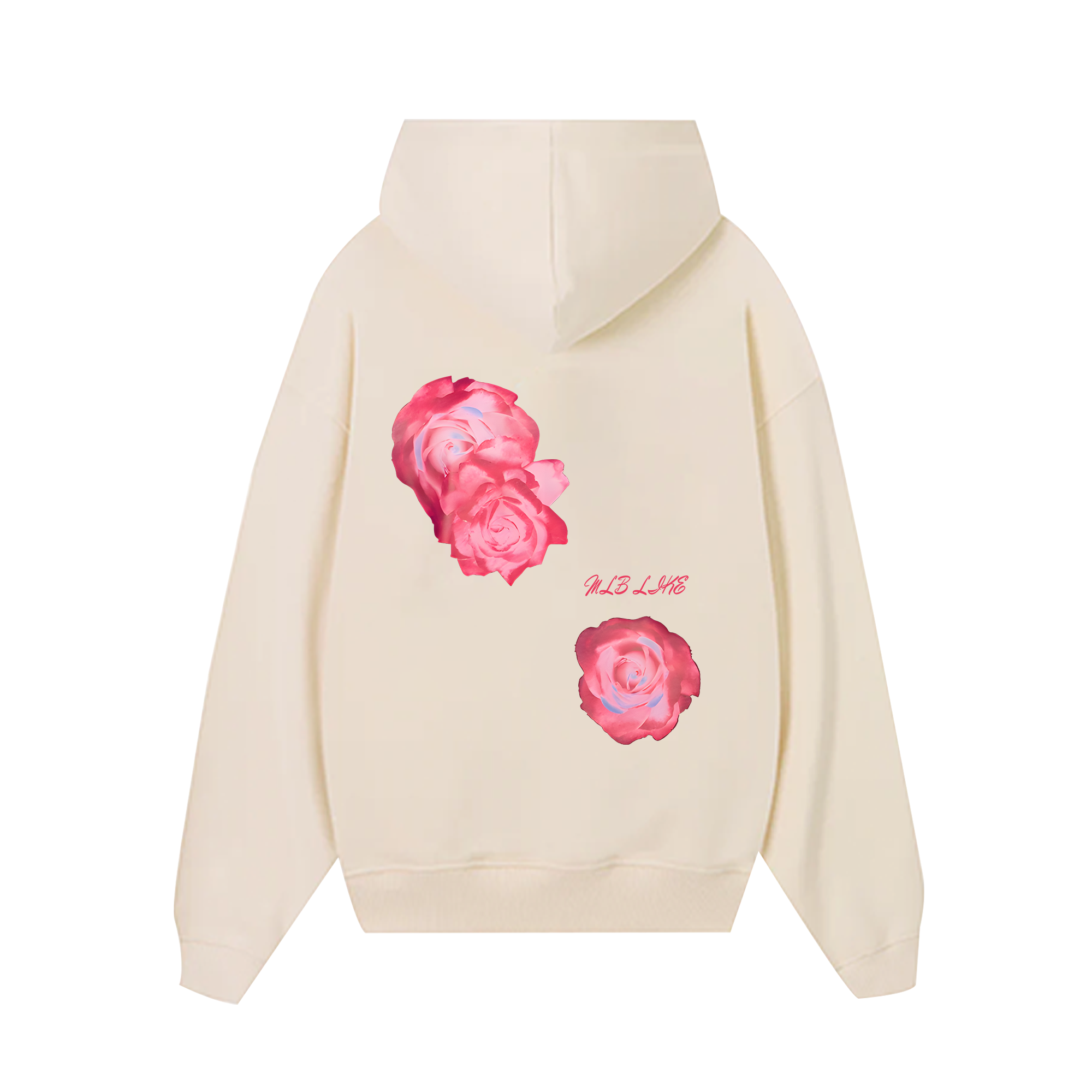 MLB Floral Double Rose Hoodie