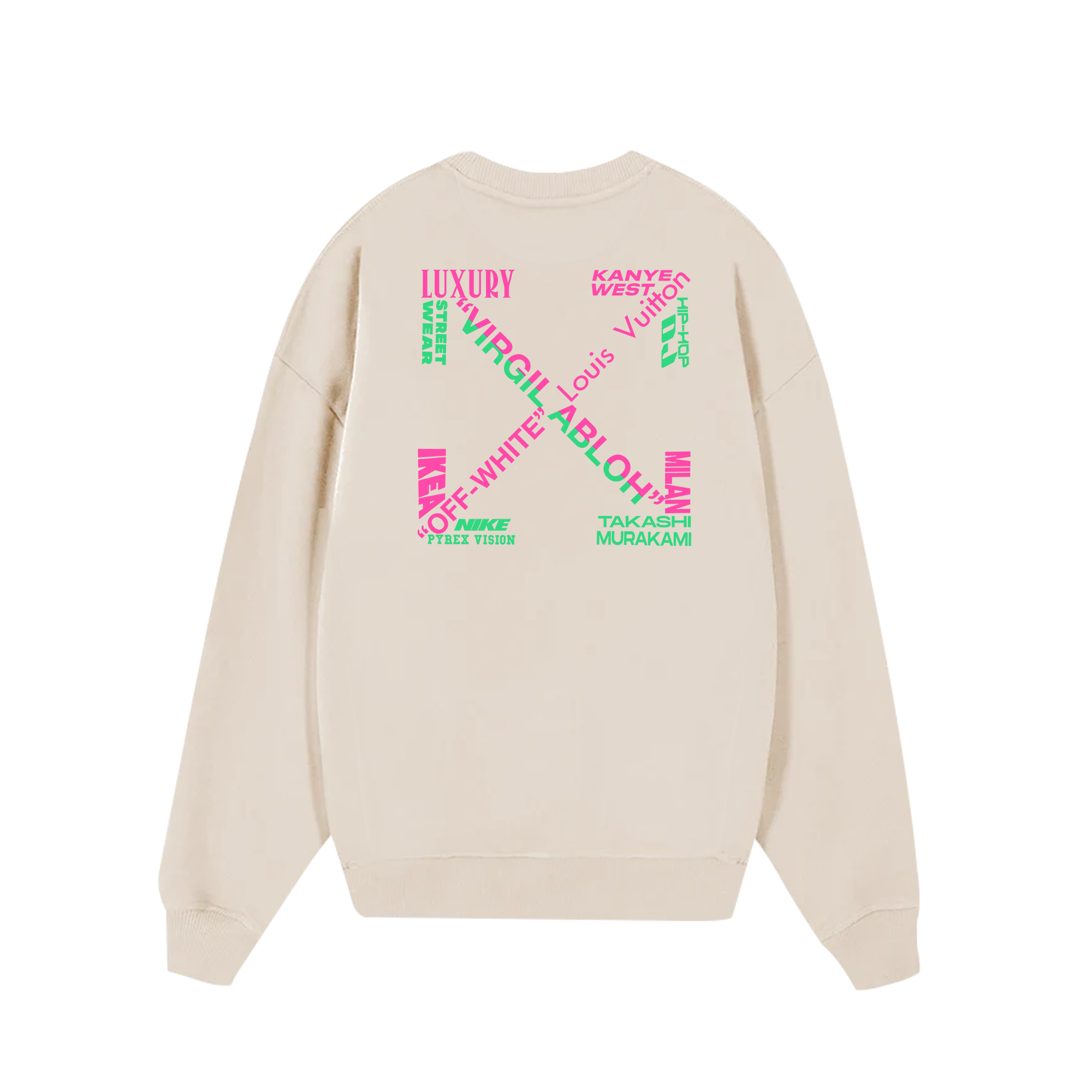 Off White Brands Show Off Sweater