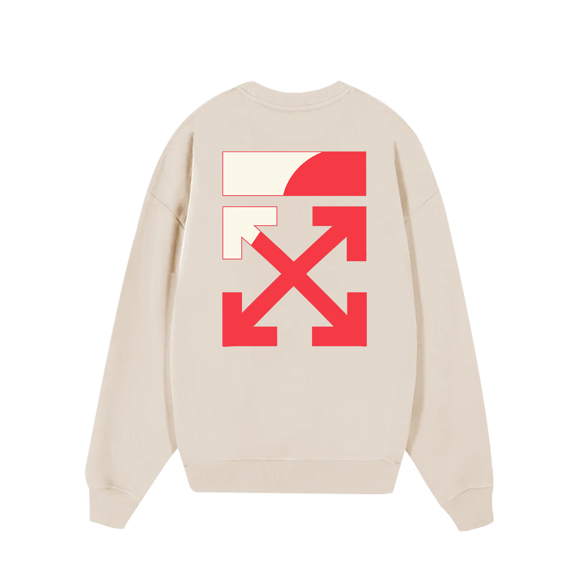 Off White Retro Logo Sweater