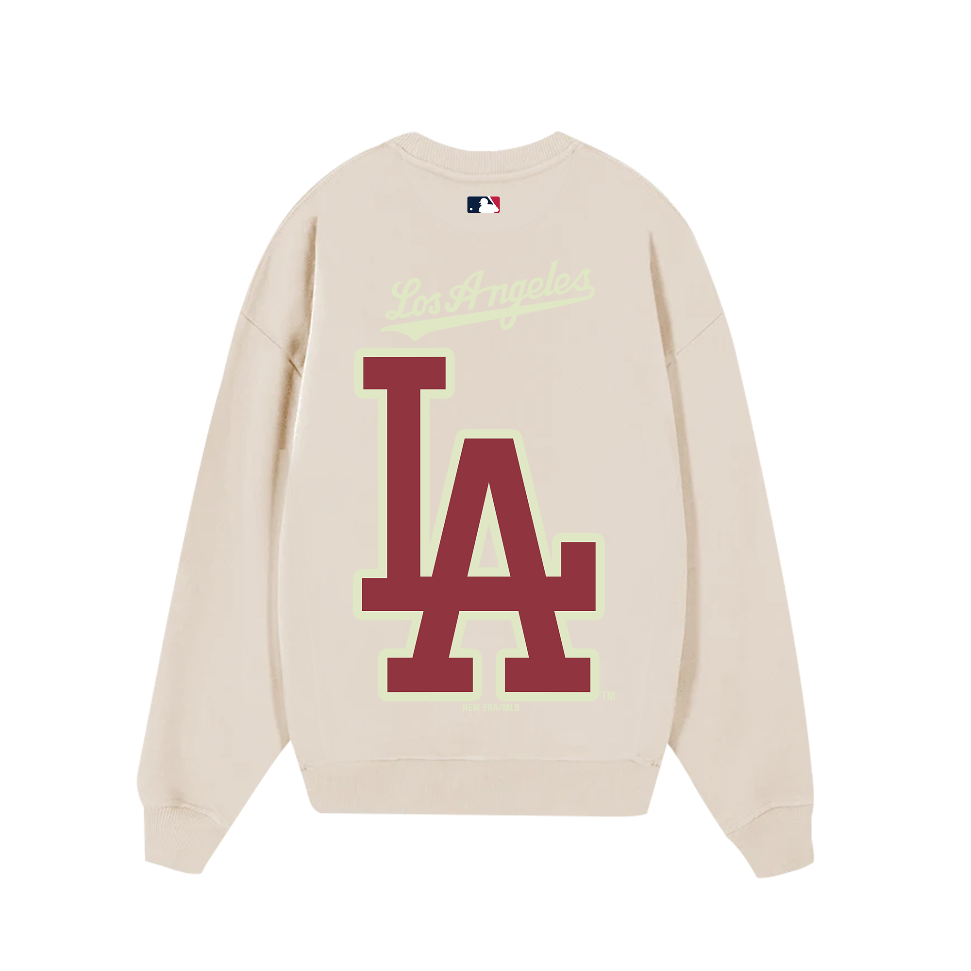 MLB Los Angeles Dodgers Logo Red Sweater