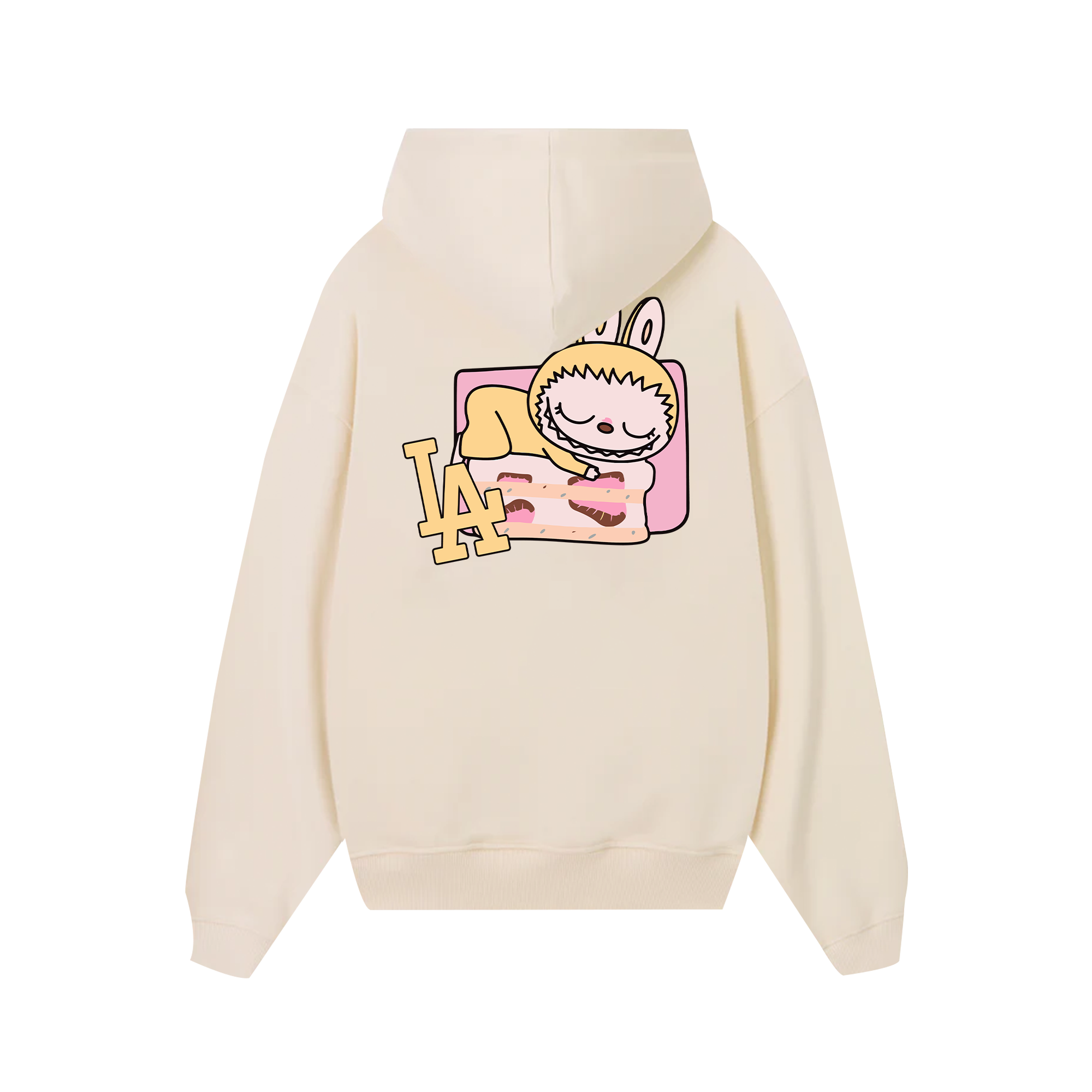 MLB Labubu Strawberry Pie LA Hoodie