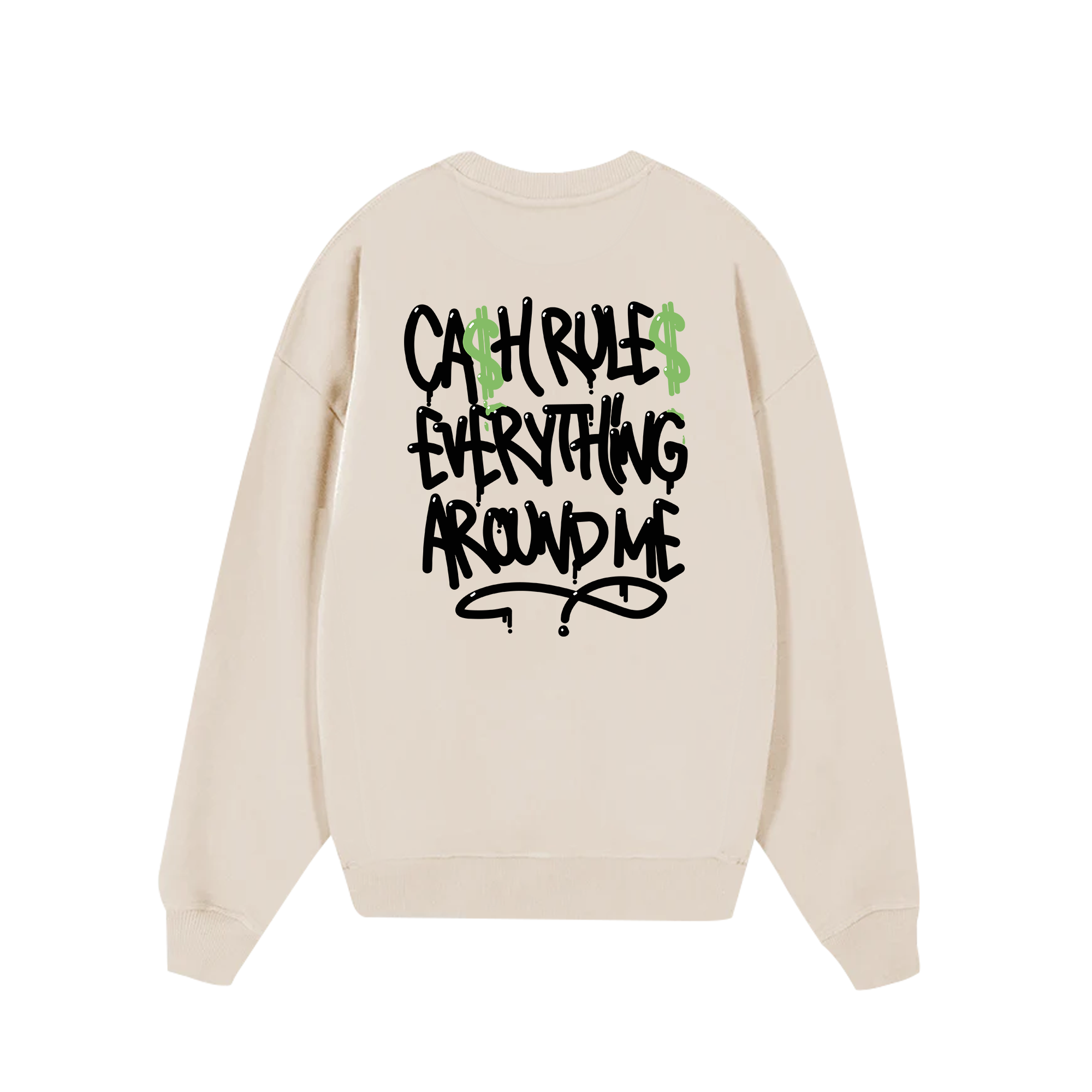 Money Cash Rules Everything Sweater