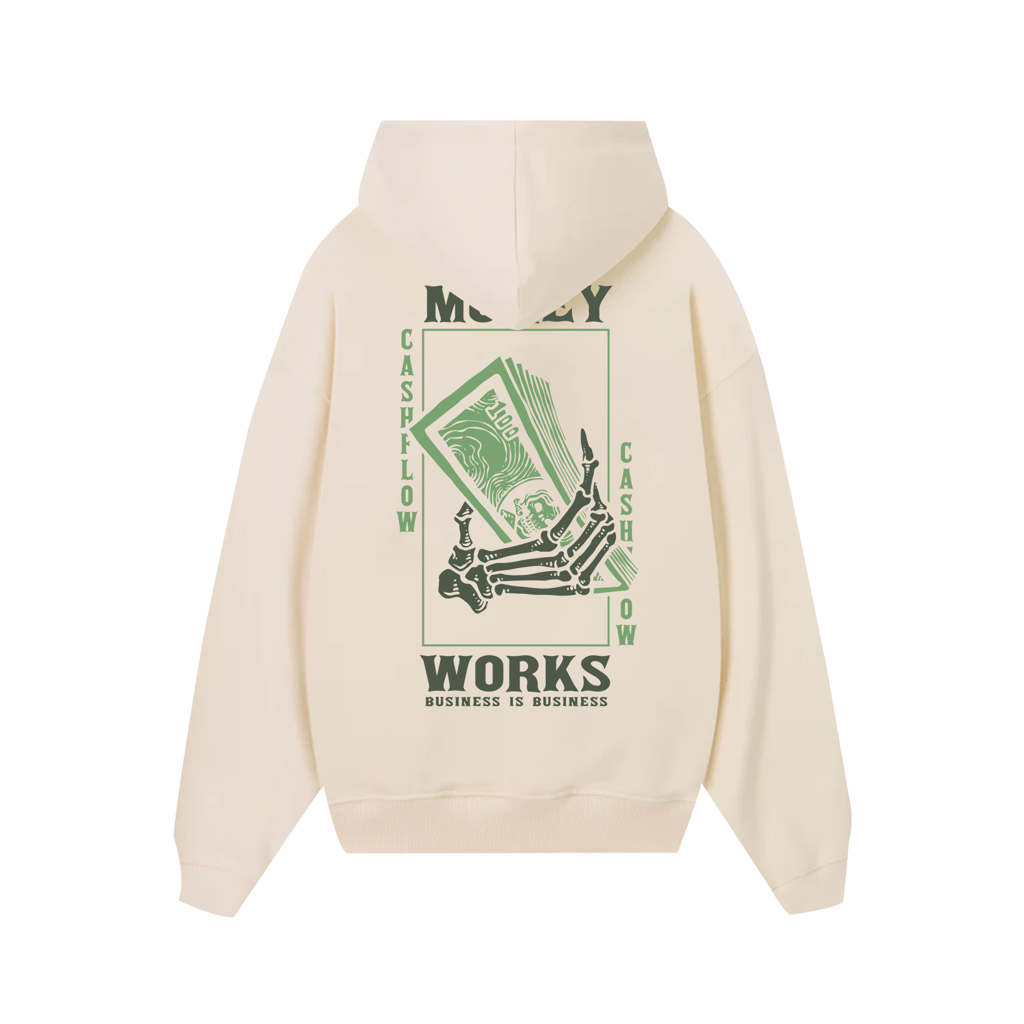 Money Works Business Is Business Hoodie