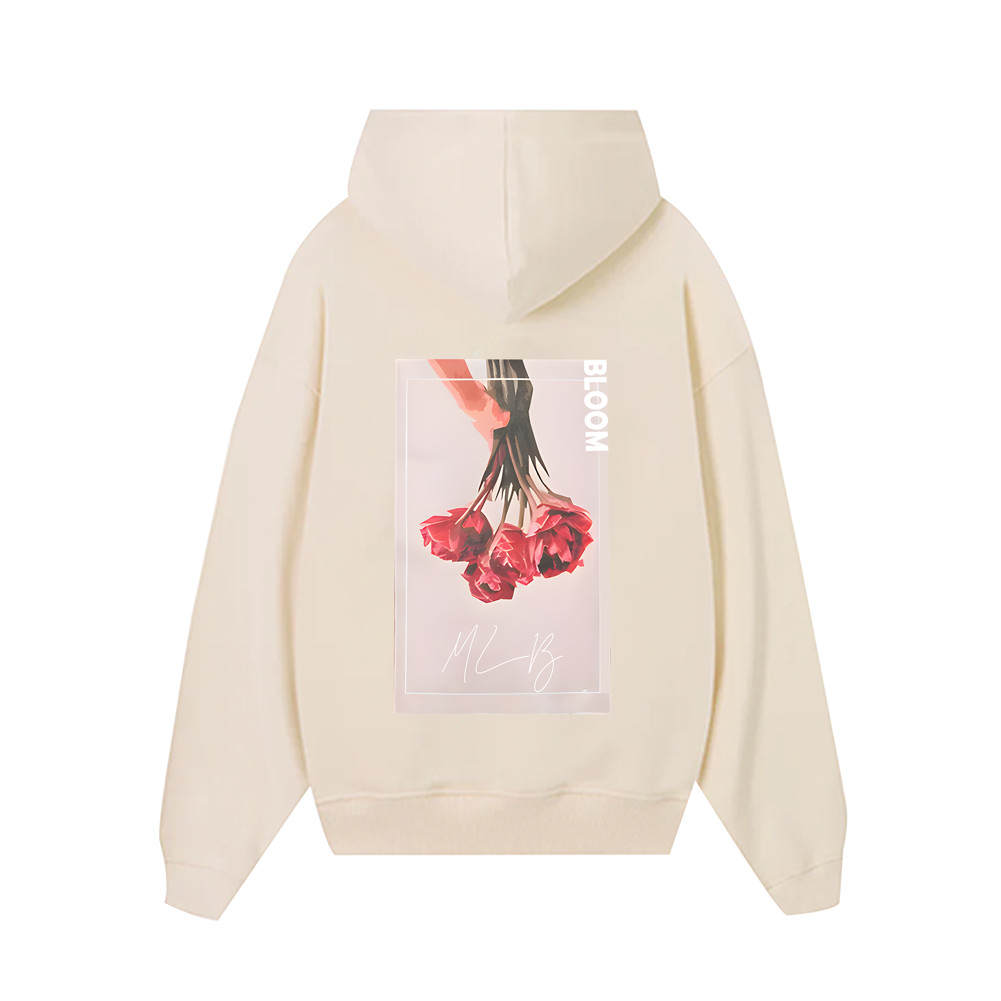 MLB Floral Pink Bloom Cute Hoodie