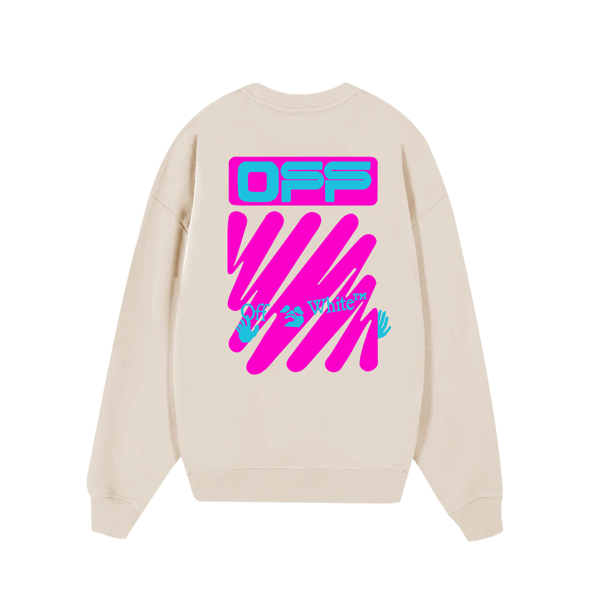 Off White Blazing Stampede Sweater