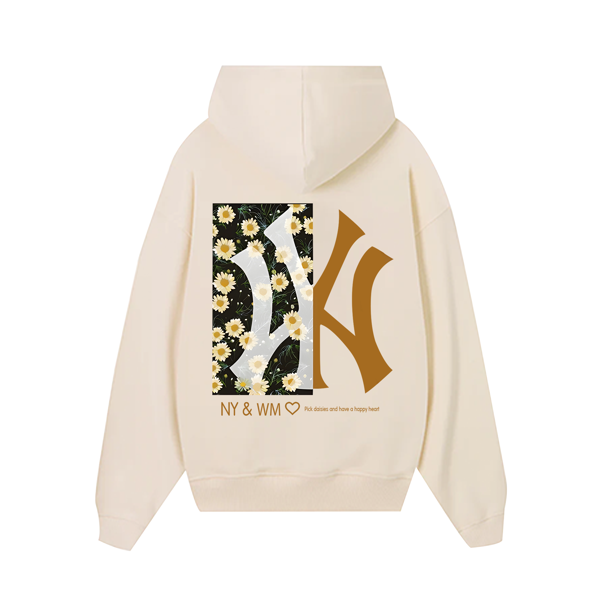 MLB Floral Pick Daisy Heart Hoodie