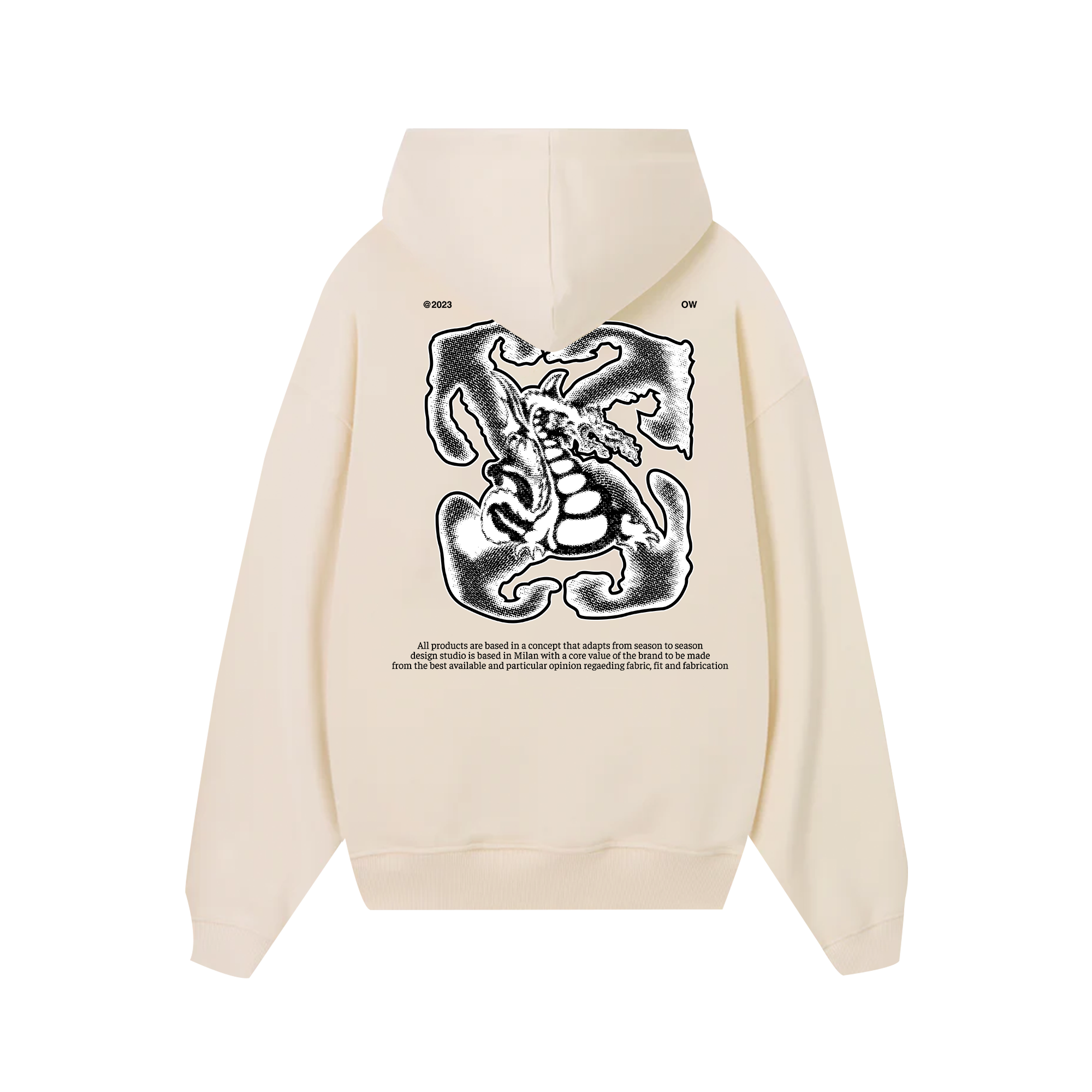 Off White Dragon Arrow Skate Hoodie