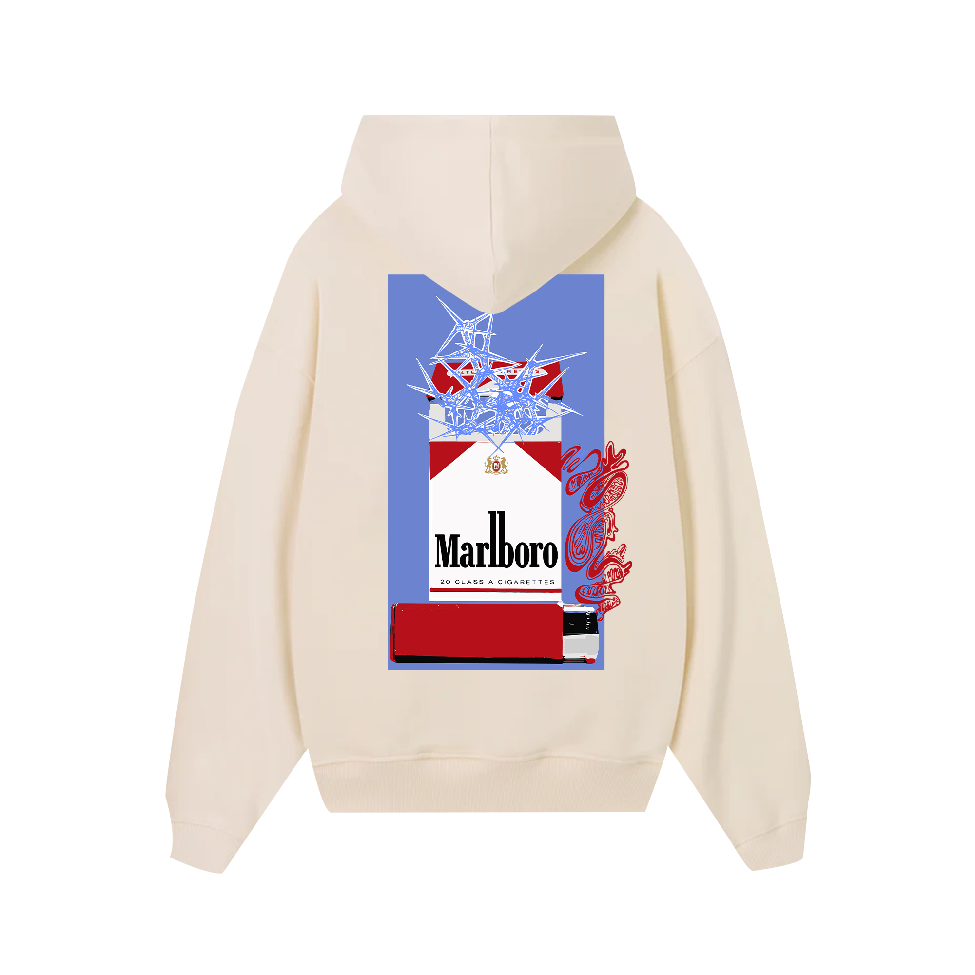 Marlboro Street Art Hoodie