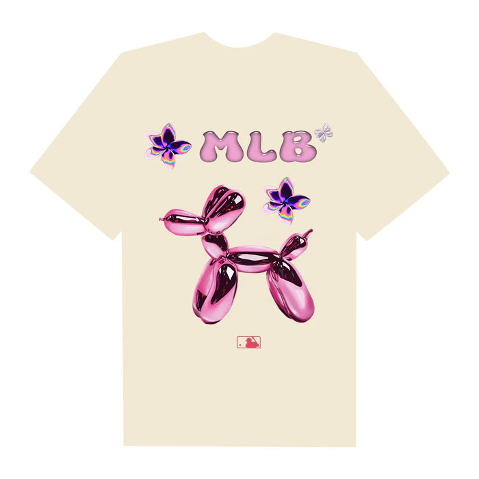 Flash Sale MLB Floral Hologram Balloon Dog T-Shirt