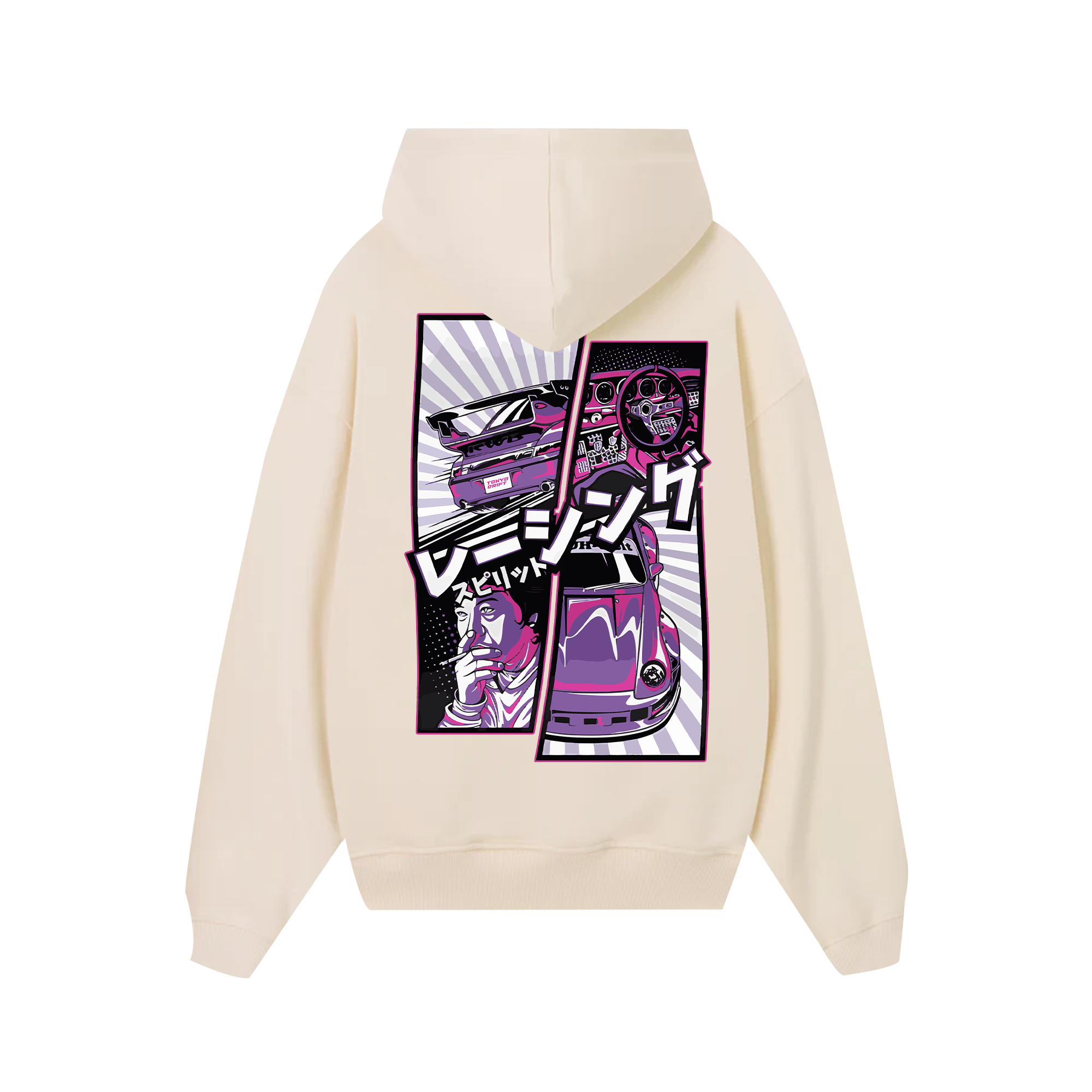 Porsche RWB 993 Tokyo Drift Hoodie