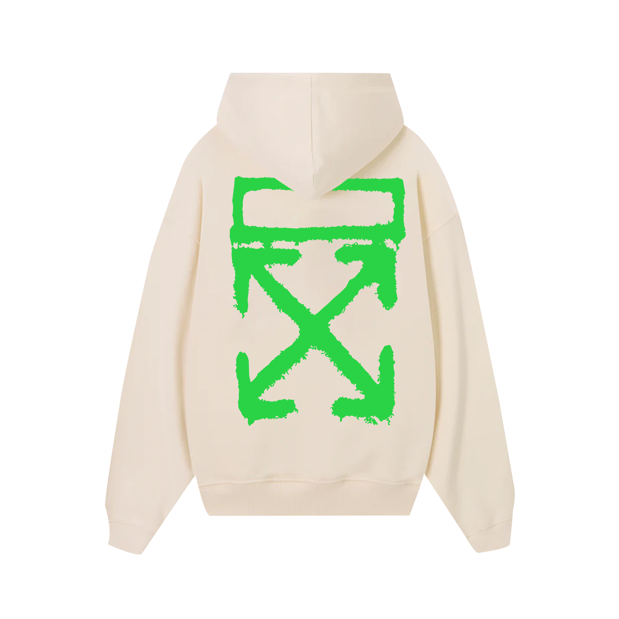 Off White Spray Paint Hoodie