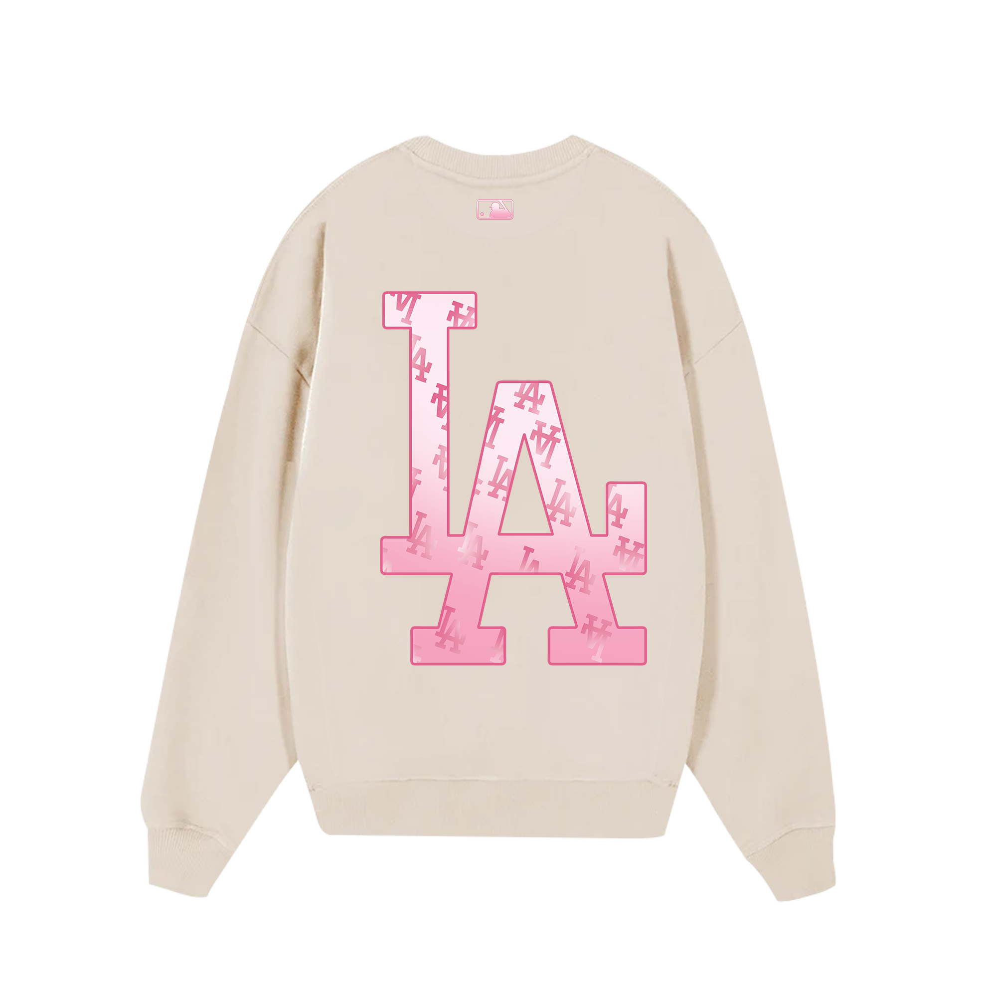 MLB Los Angeles Dodgers Omber Pink Sweater