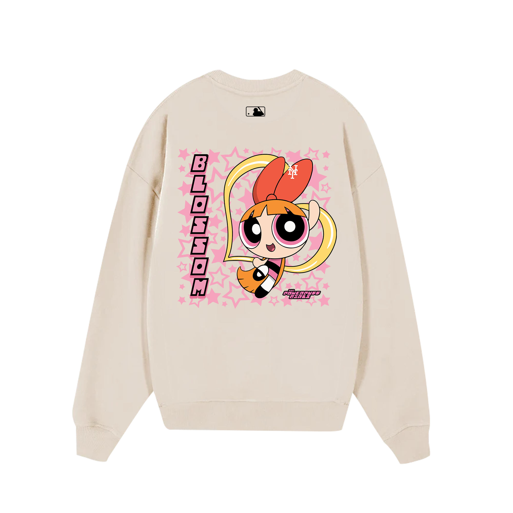 MLB Blossom New York Mets The Powerpuff Girls Sweater