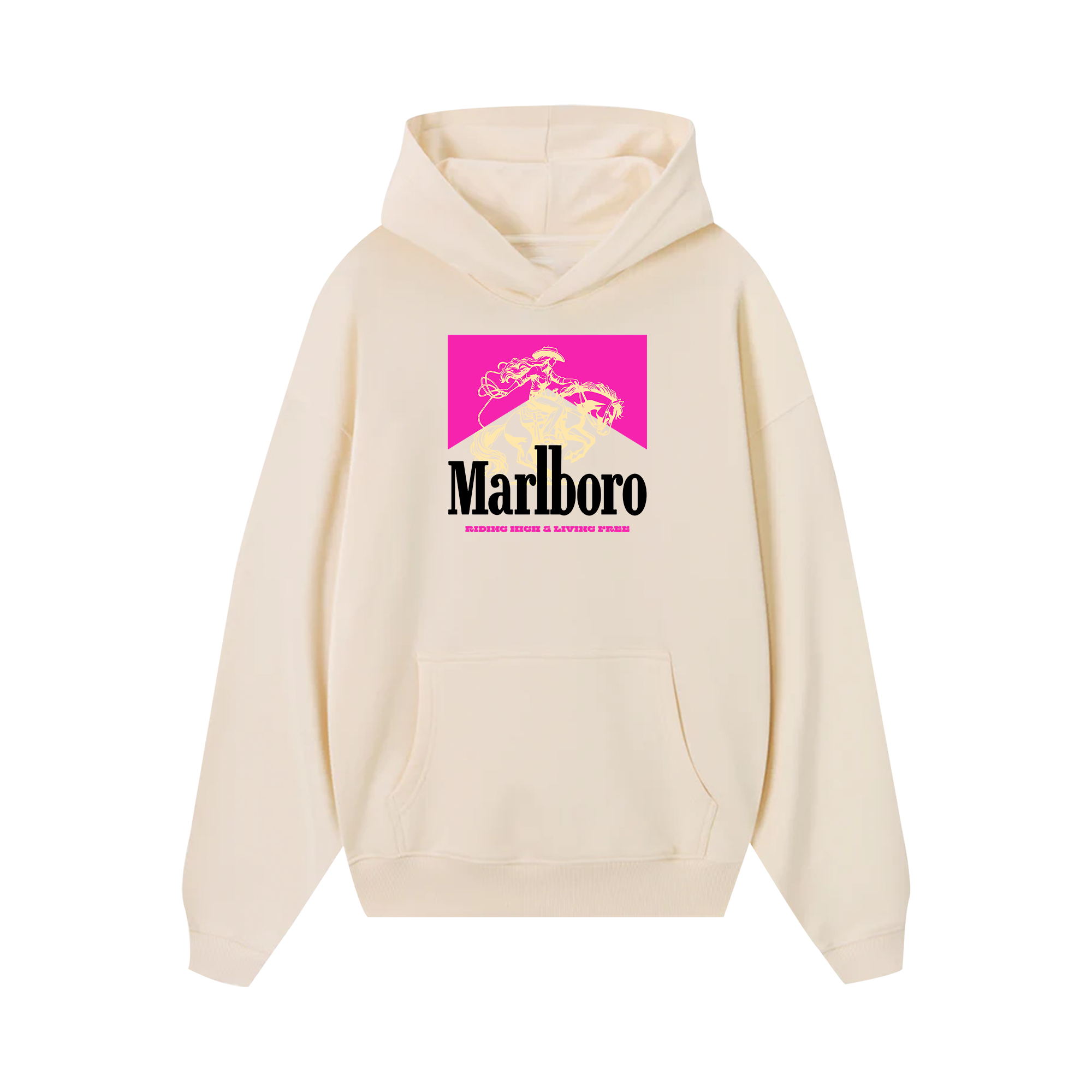 Marlboro Riding High & Living Free Hoodie