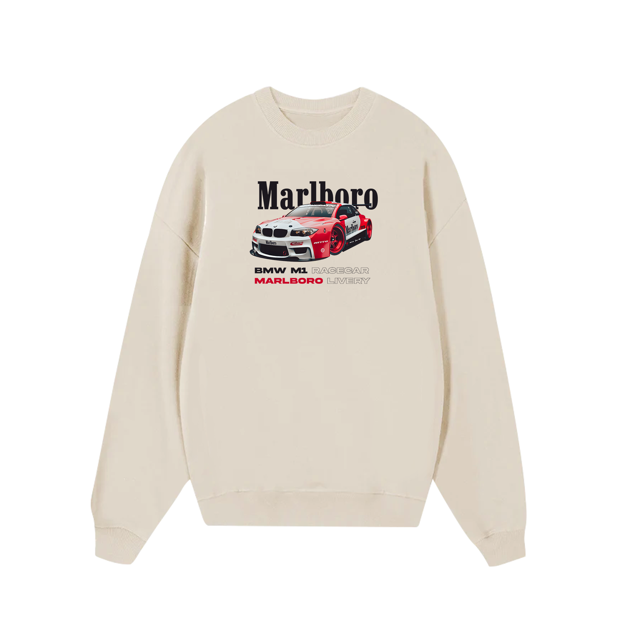 Marlboro BMW M1 Race Car Sweater