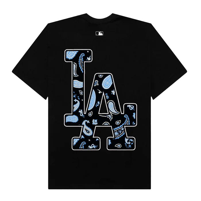 Flash Sale MLB Floral Blue Bandana T-Shirt