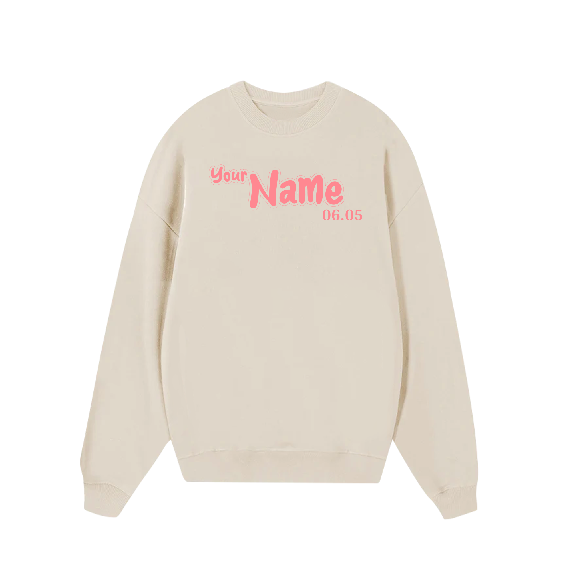 Custom Couple Name x Number Sweater