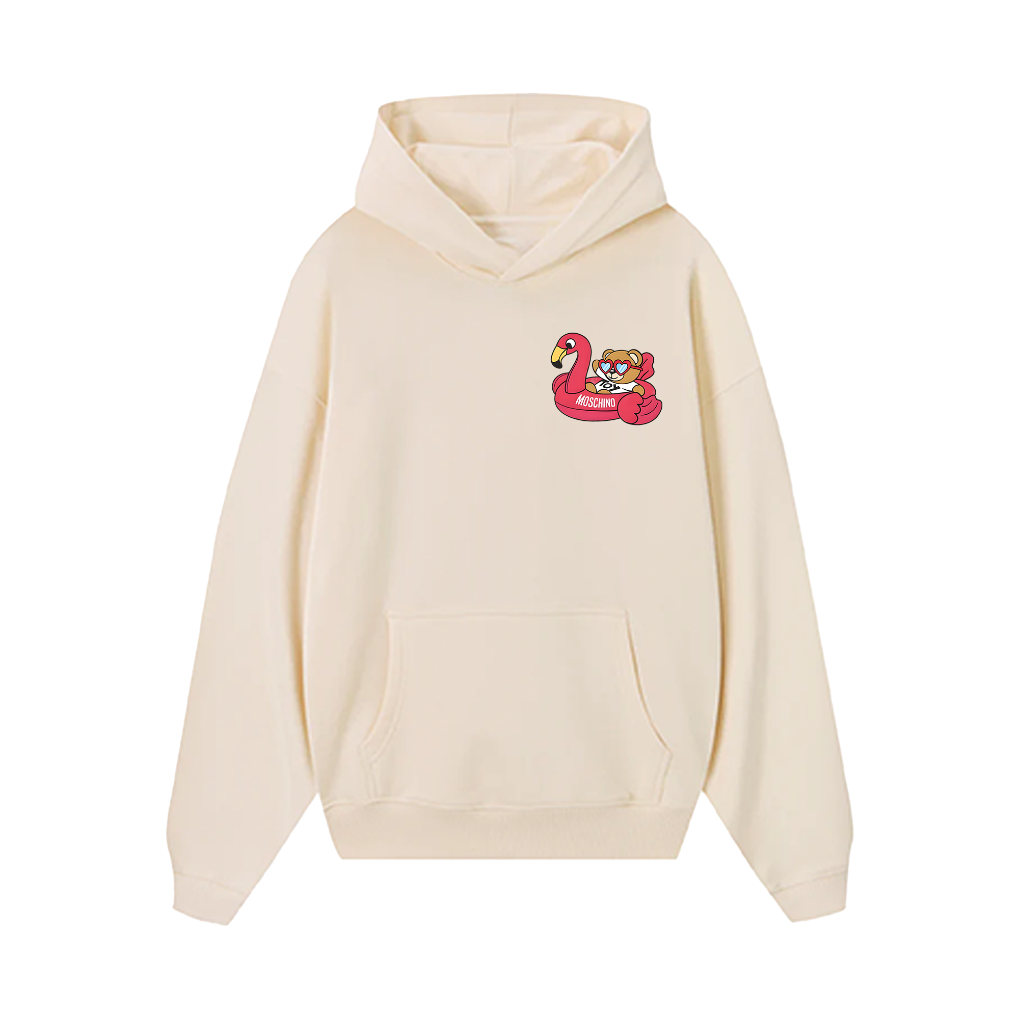 Moschino Bear Flamigo Summer Hoodie