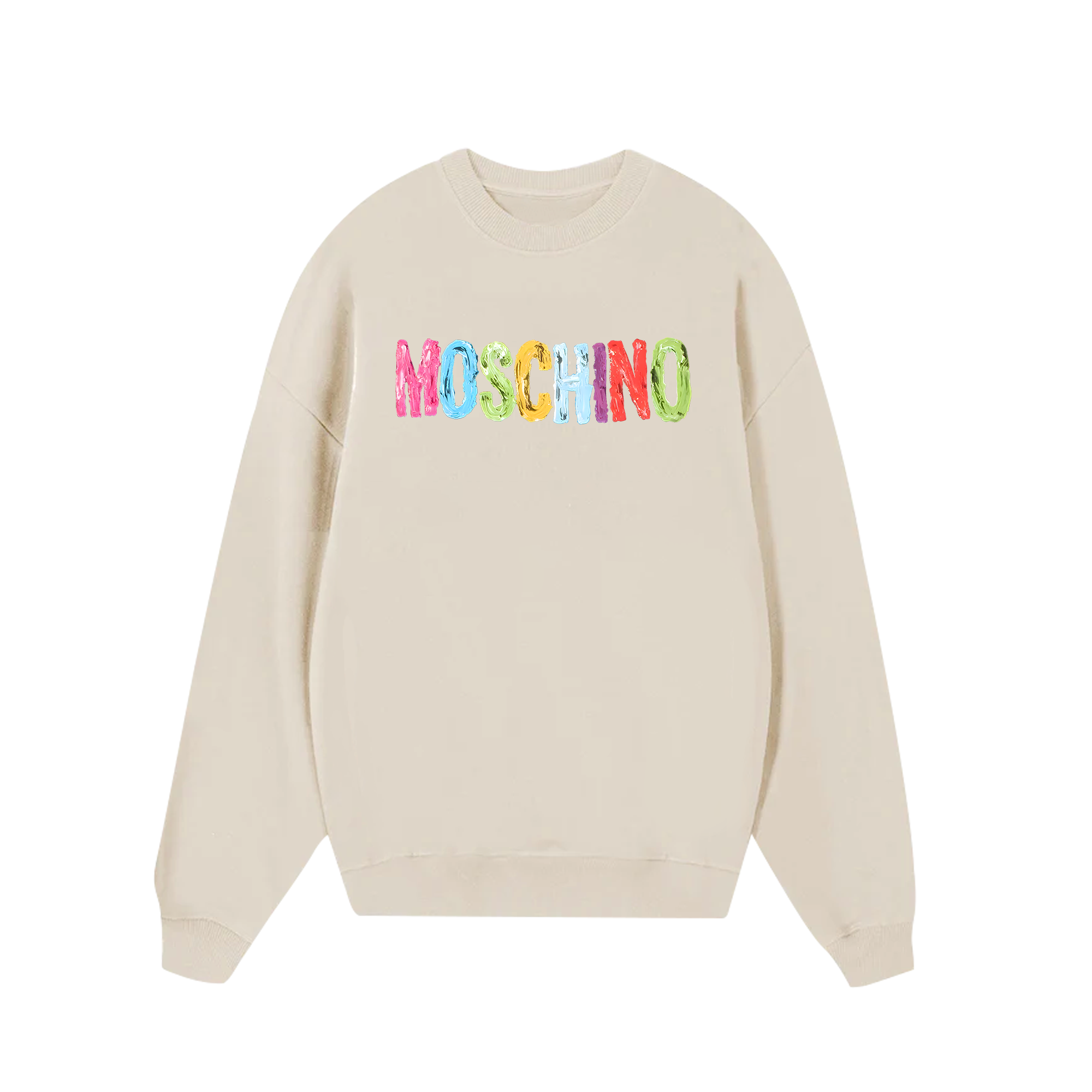 Moschino Rainbow Logo Sweater