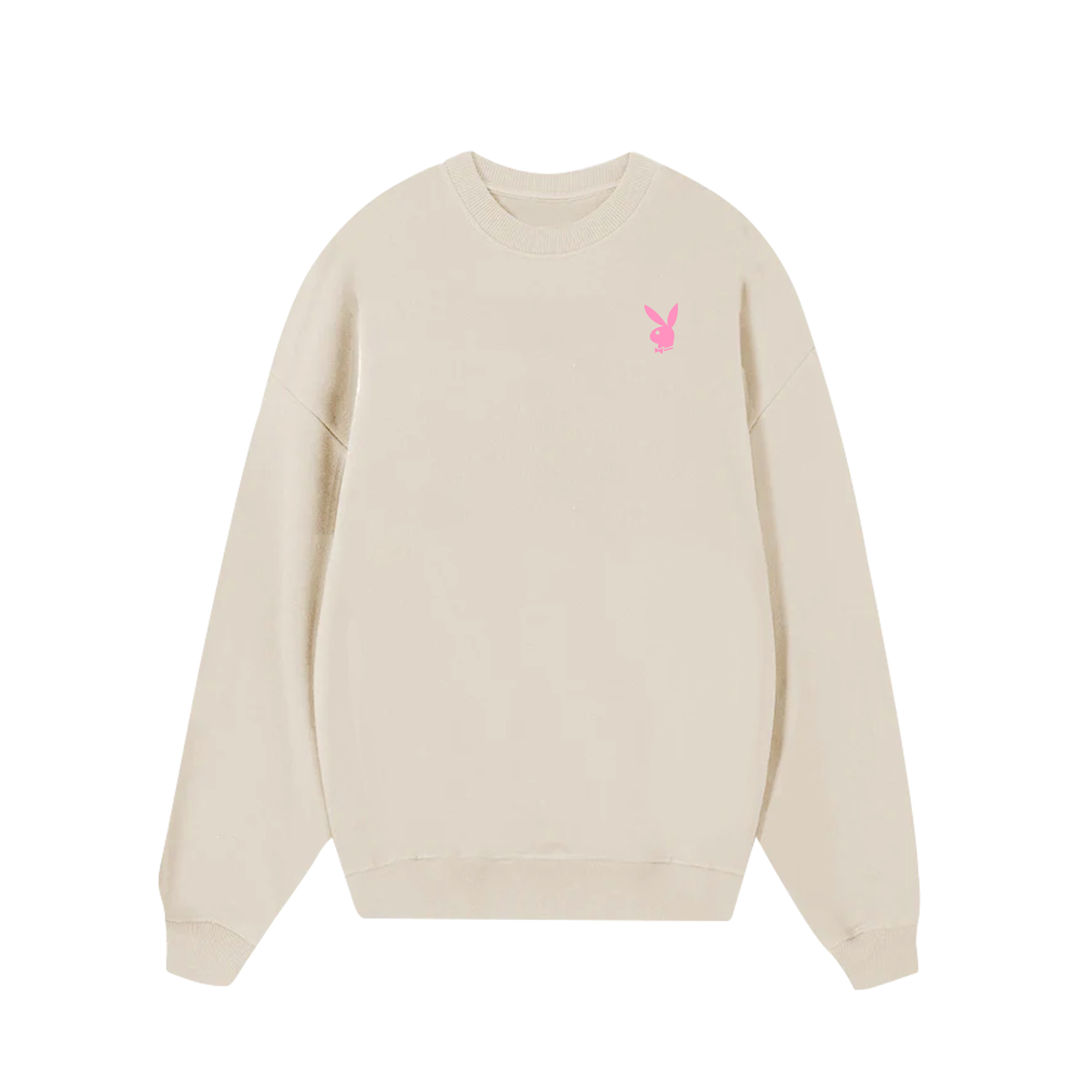 Play Boy Pink Repeating Masthead Sweater