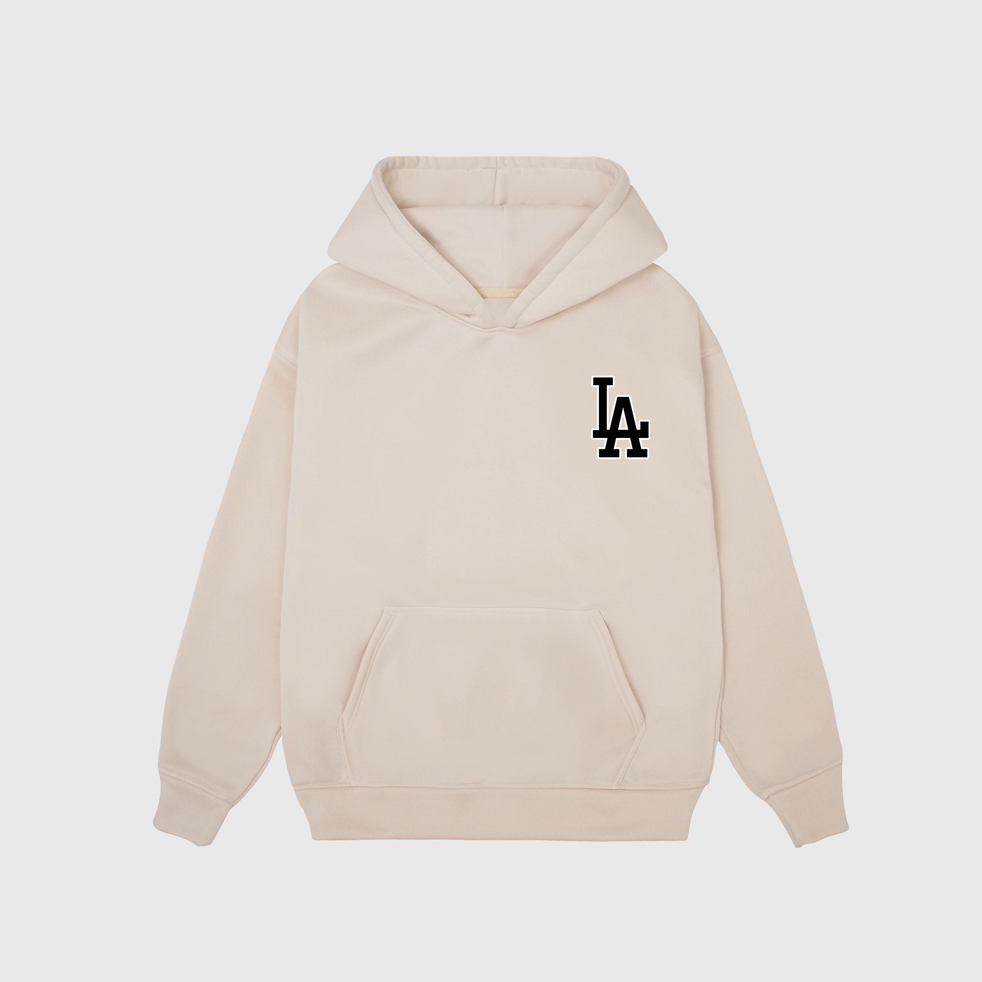 MLB Floral LA Beach Black And White Hoodie