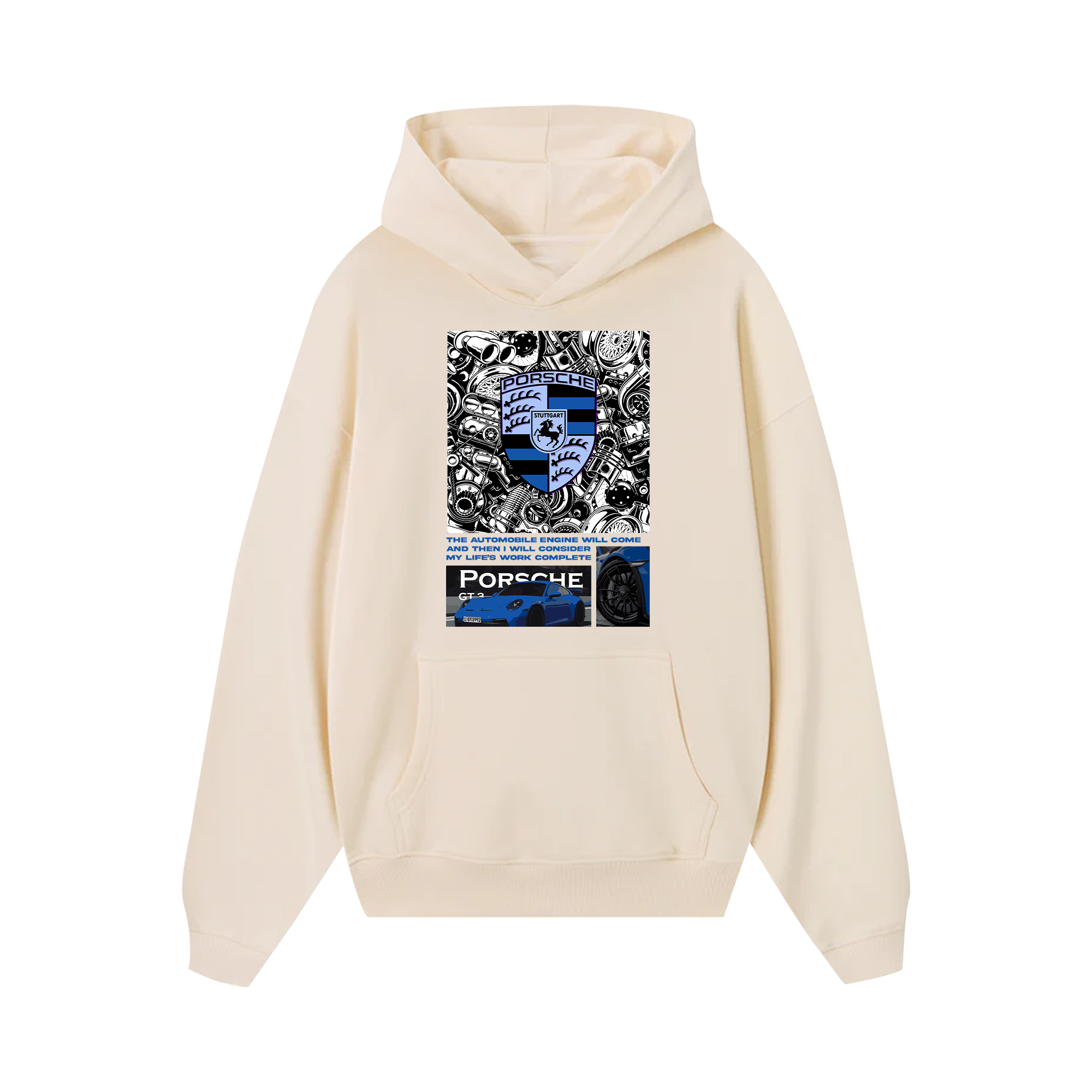 Porsche The Auto Mobile Hoodie